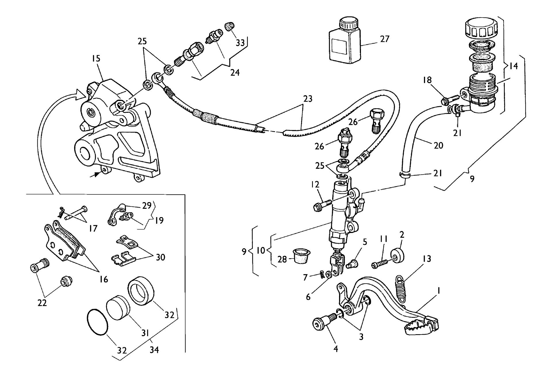 REAR BRAKE SYSTEM