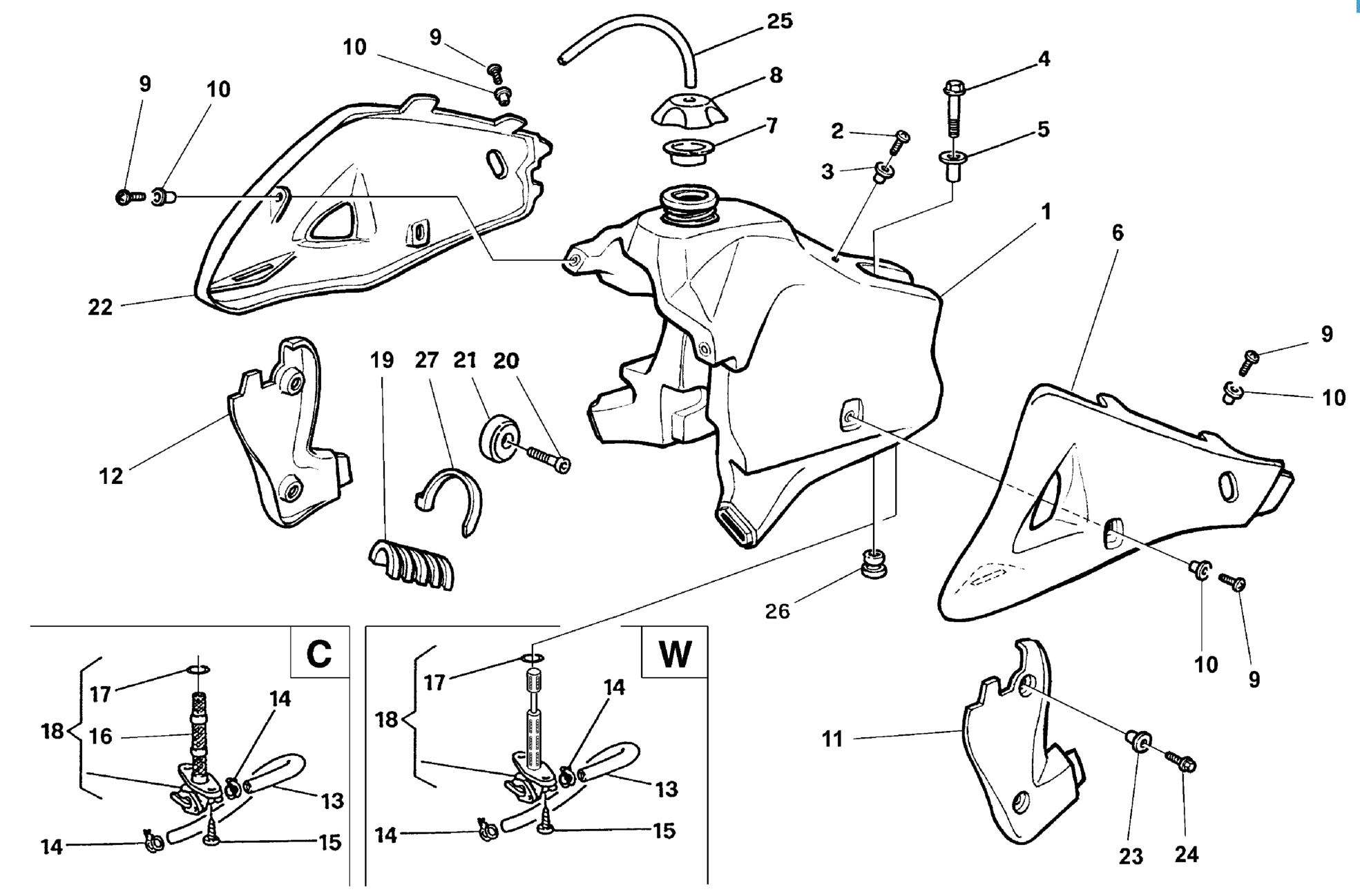 FUEL TANK BODY