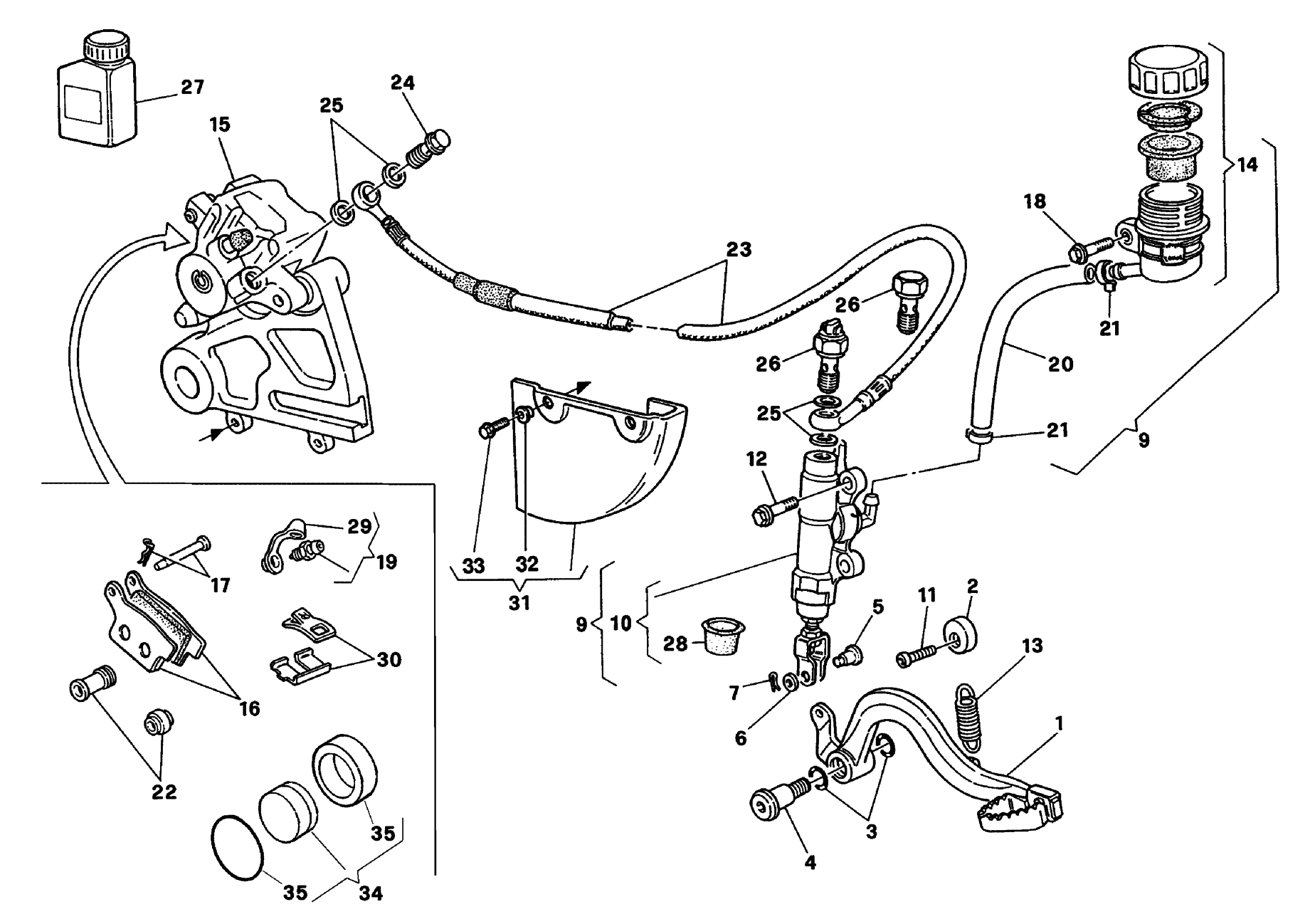 REAR BRAKE SYSTEM