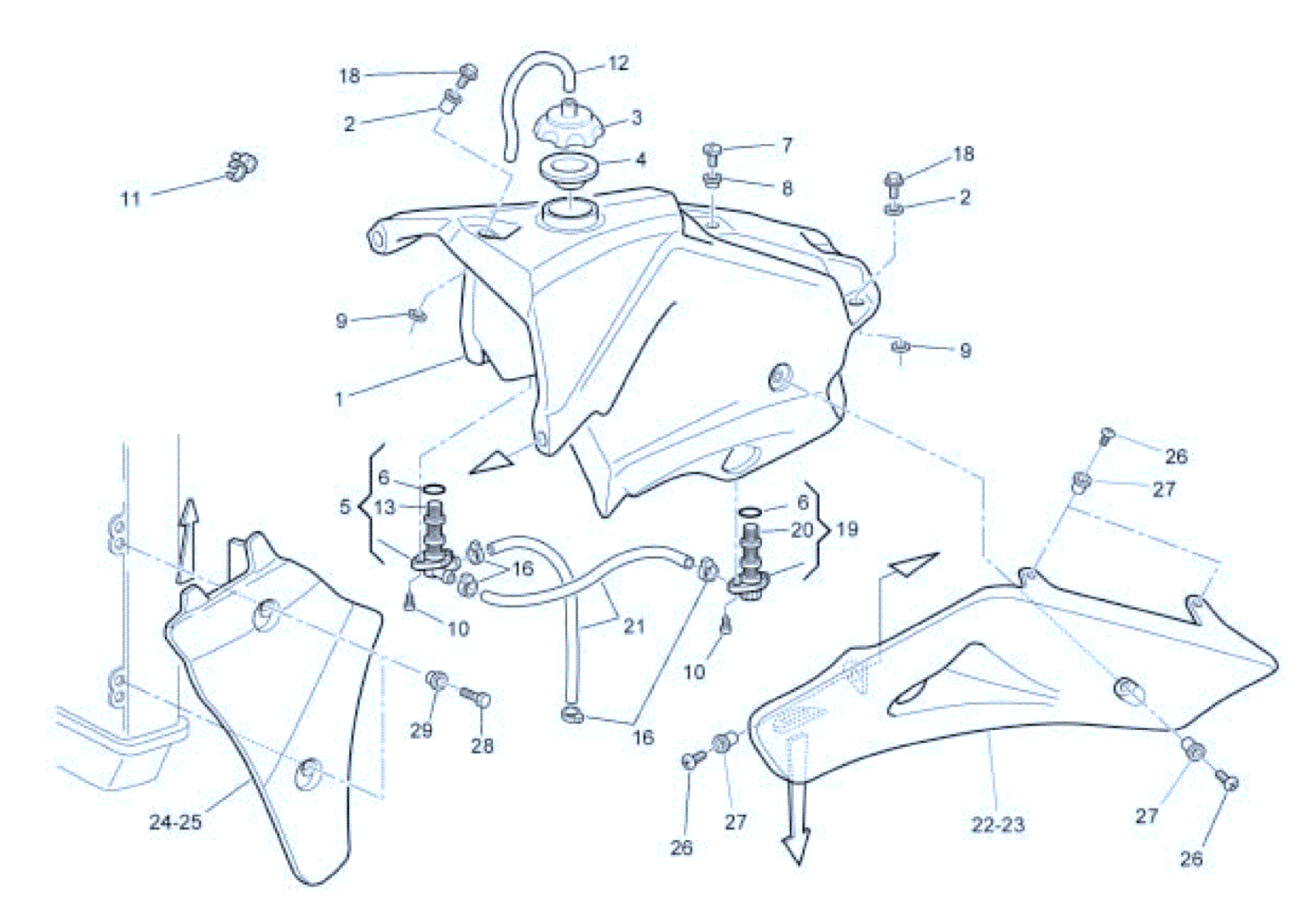 FUEL TANK BODY