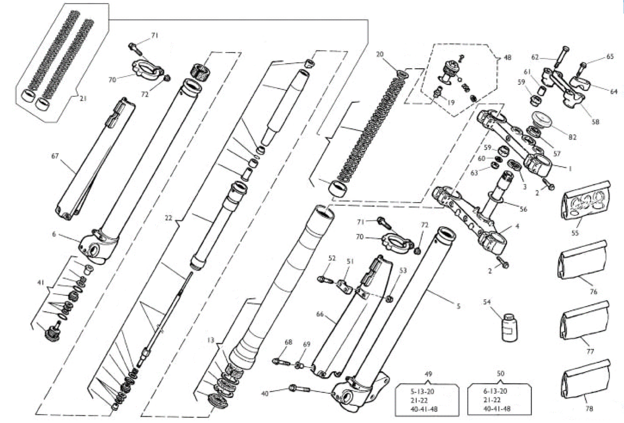 FRONT FORK ASSEMBLY