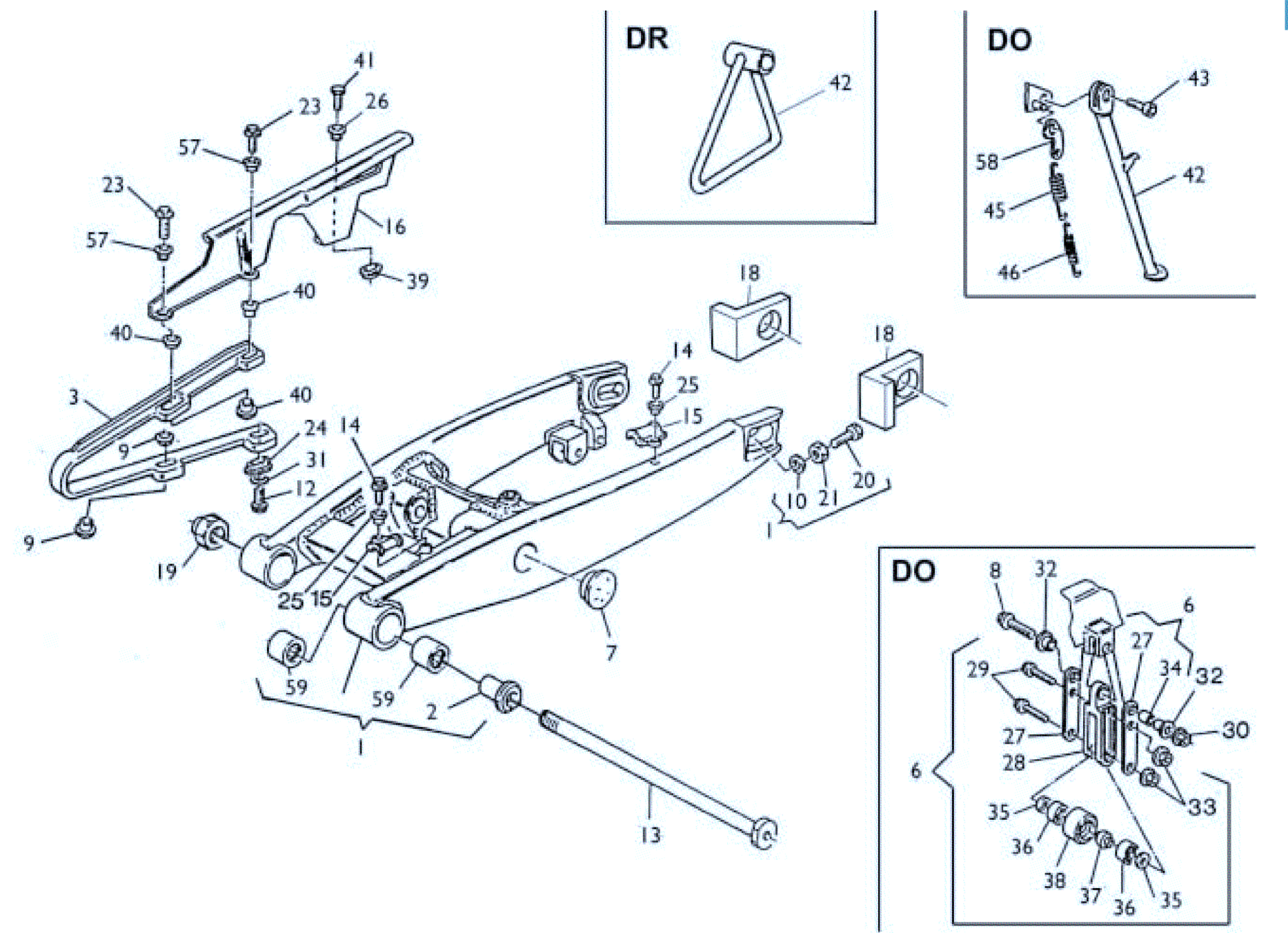 REAR SWING ARM