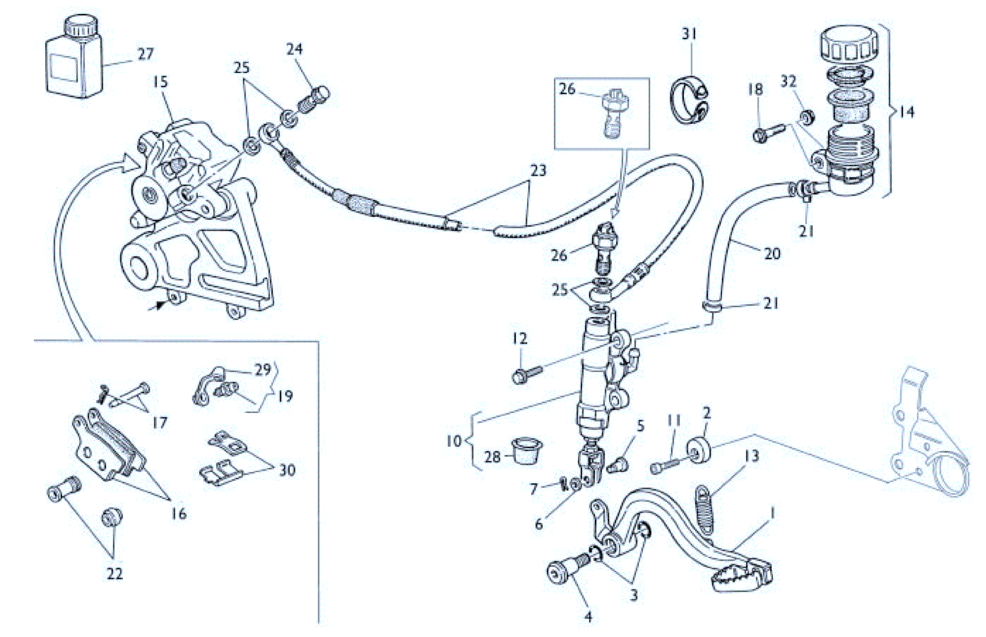 REAR BRAKE SYSTEM