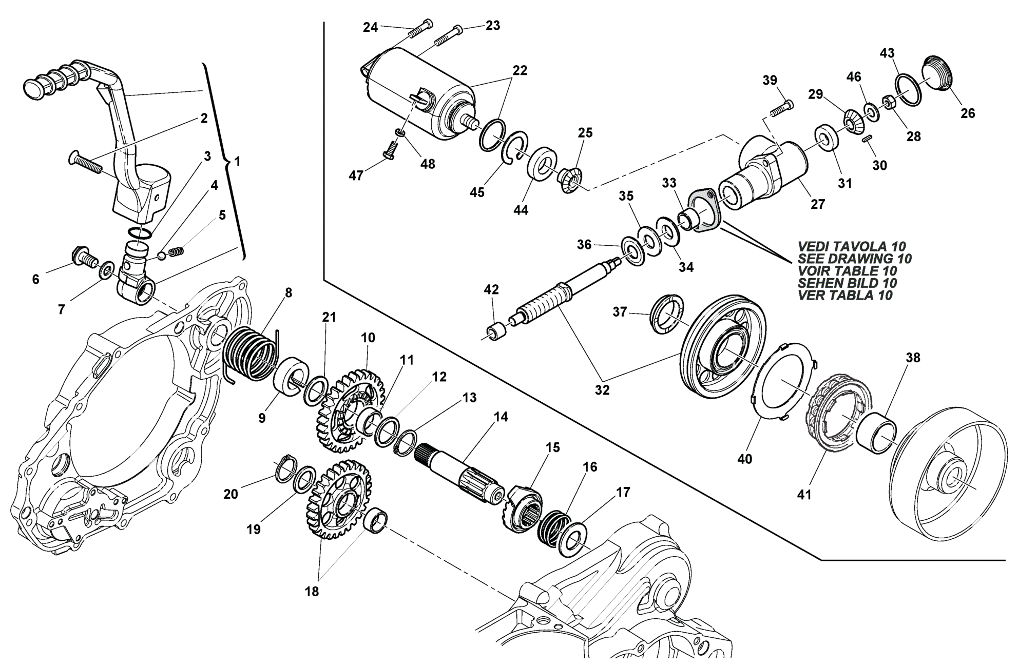 STARTING SYSTEM (TE-TXC)