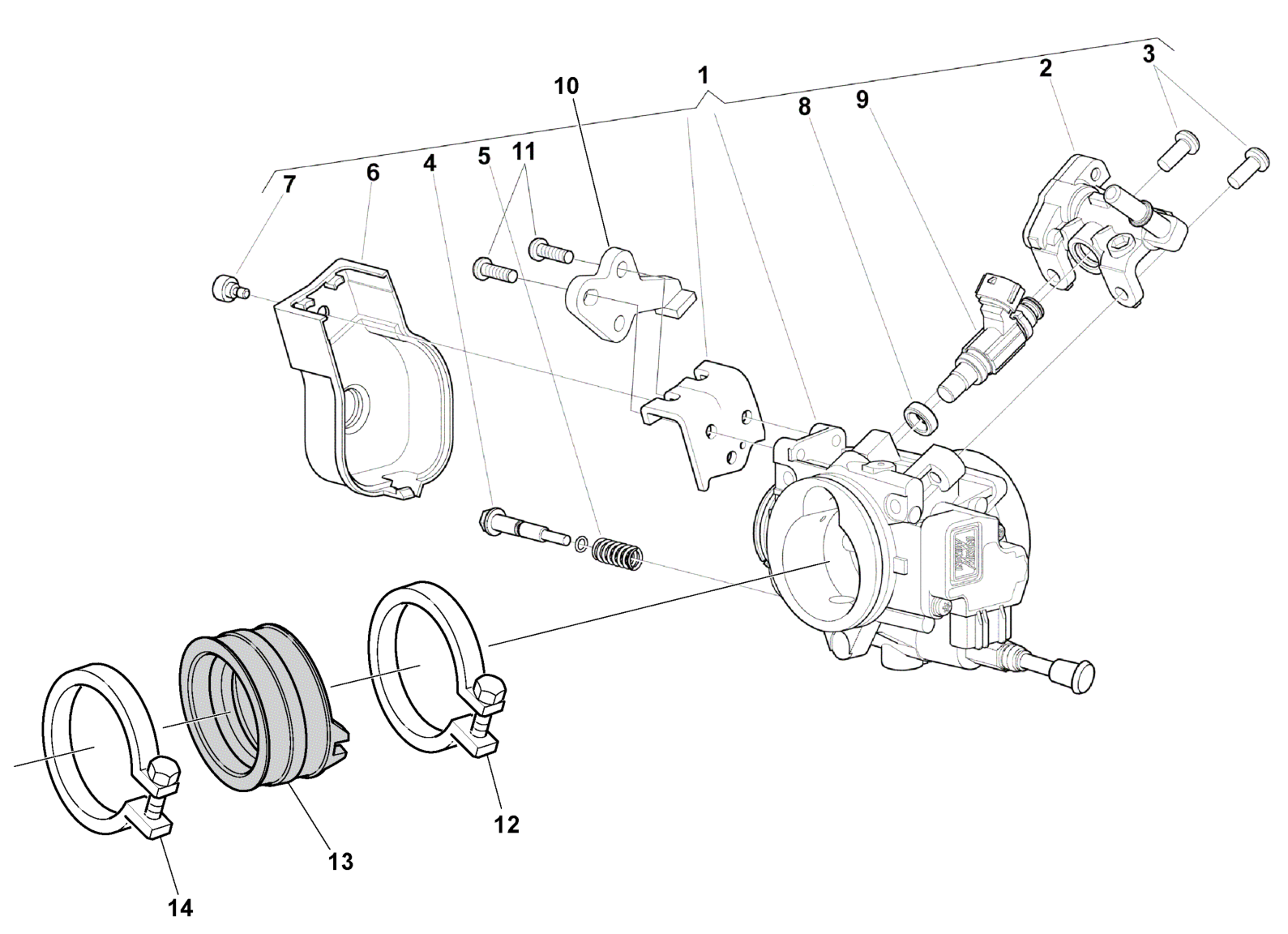 THROTTLE BODY (TE-TXC)