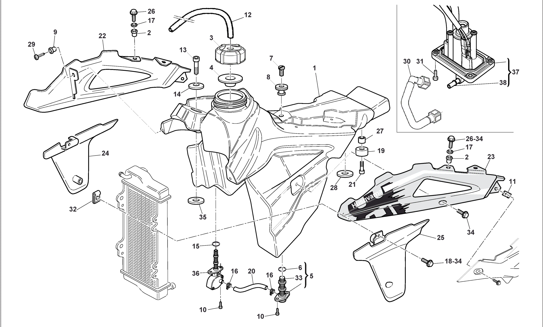 FUEL TANK (TE-TXC)