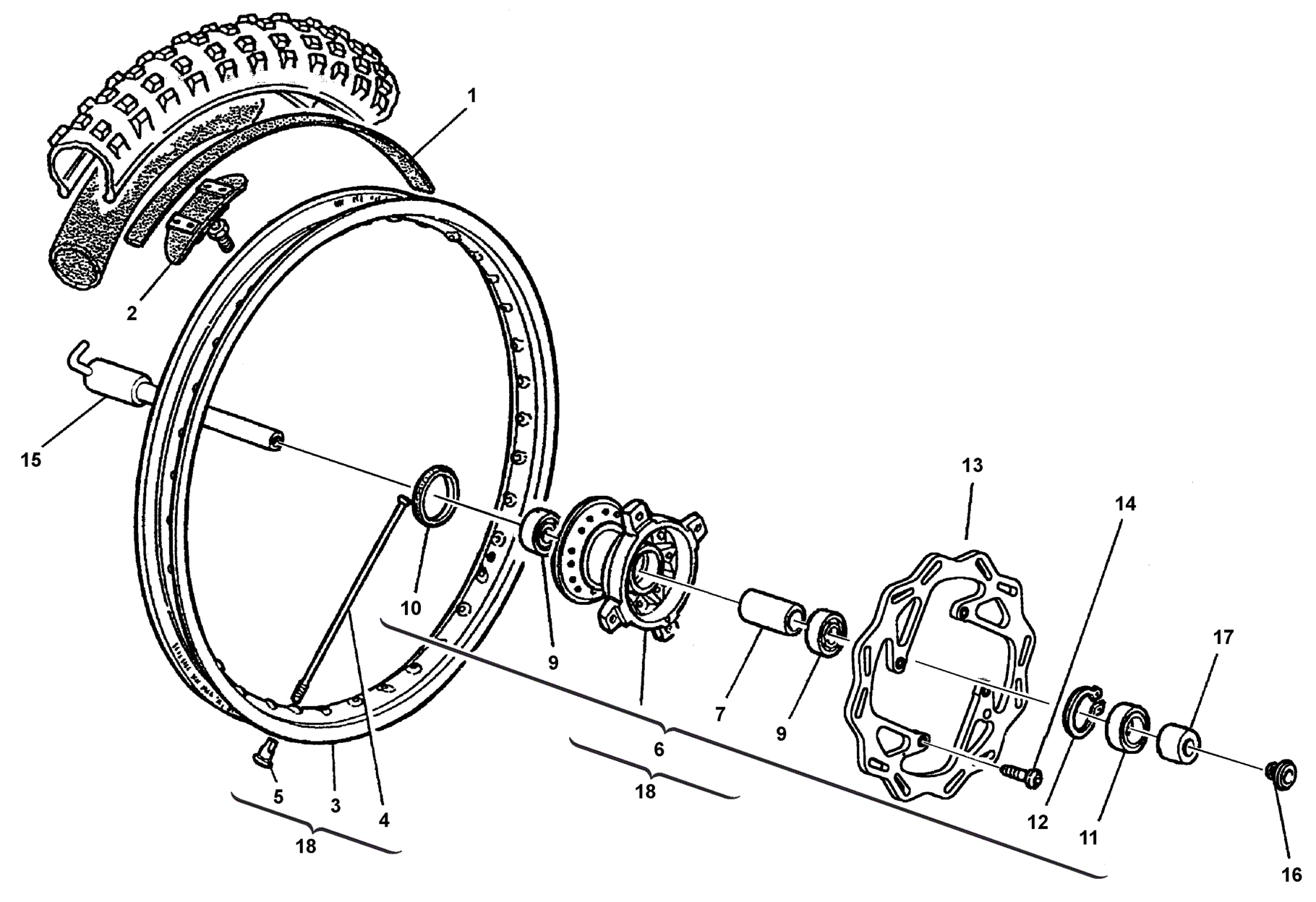 FRONT WHEEL