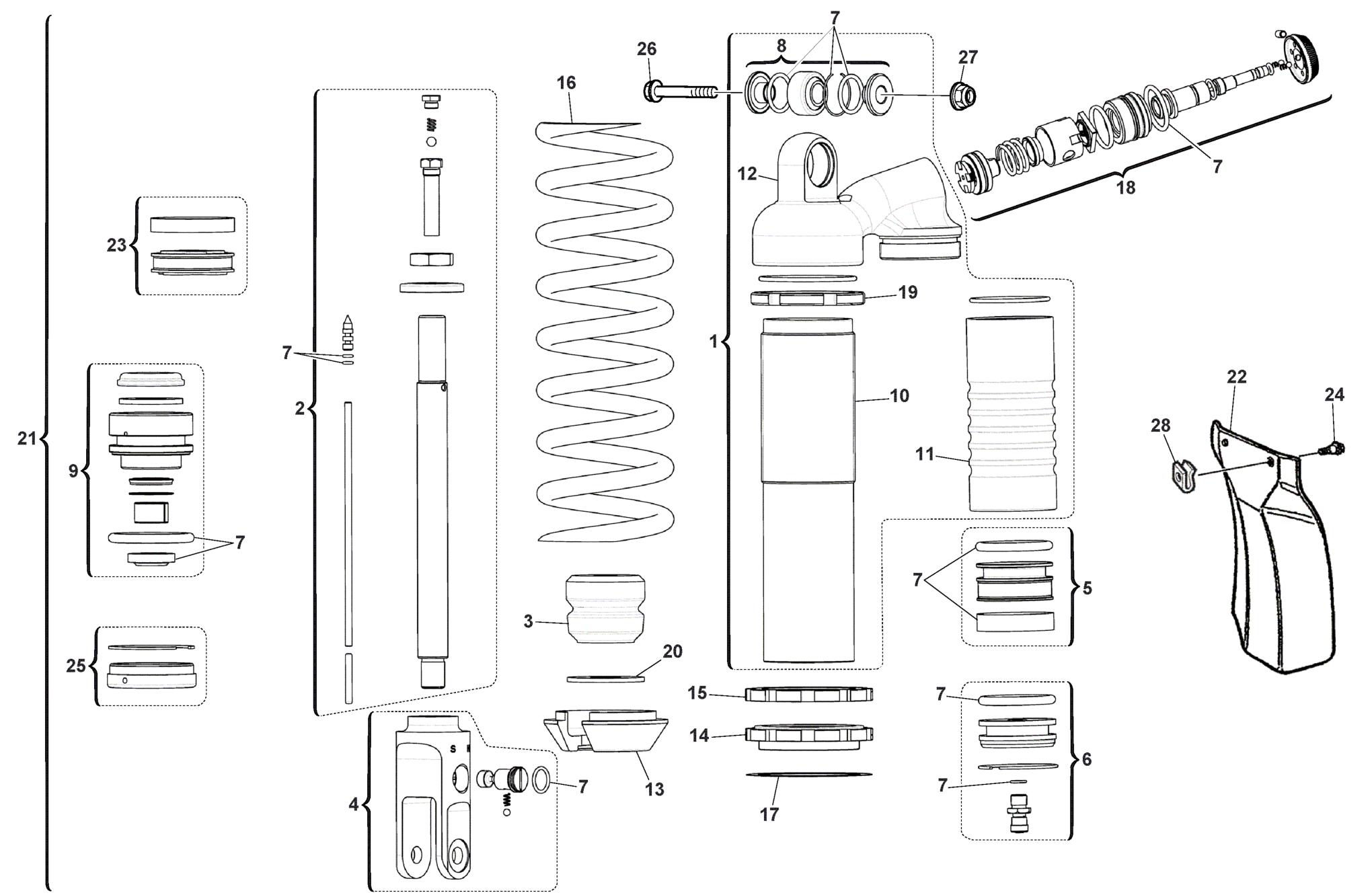 REAR SUSPENSION (TC-TXC)