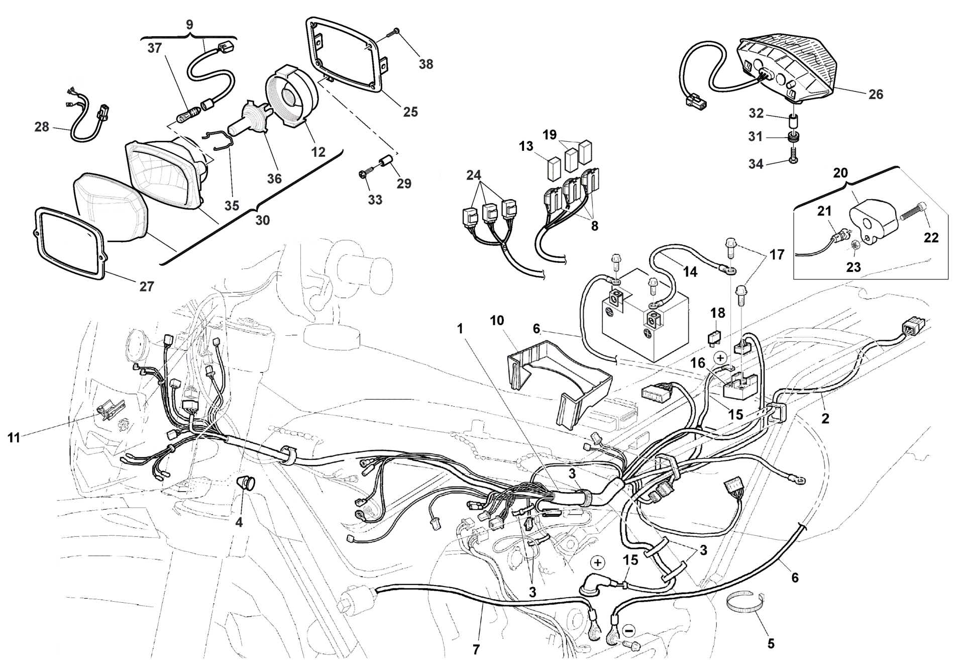 WIRING HARNESS (TE)