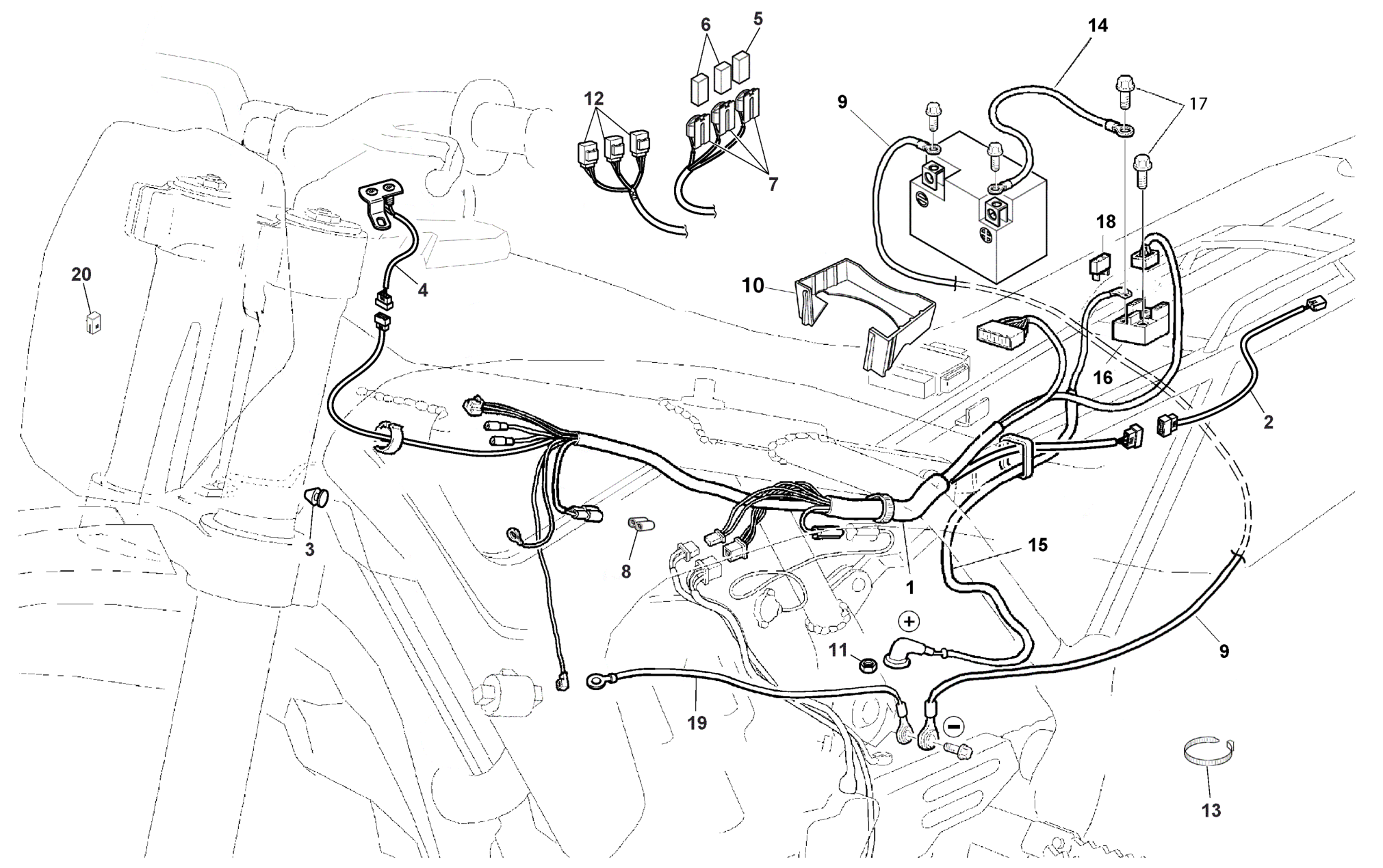 WIRING HARNESS (TXC)