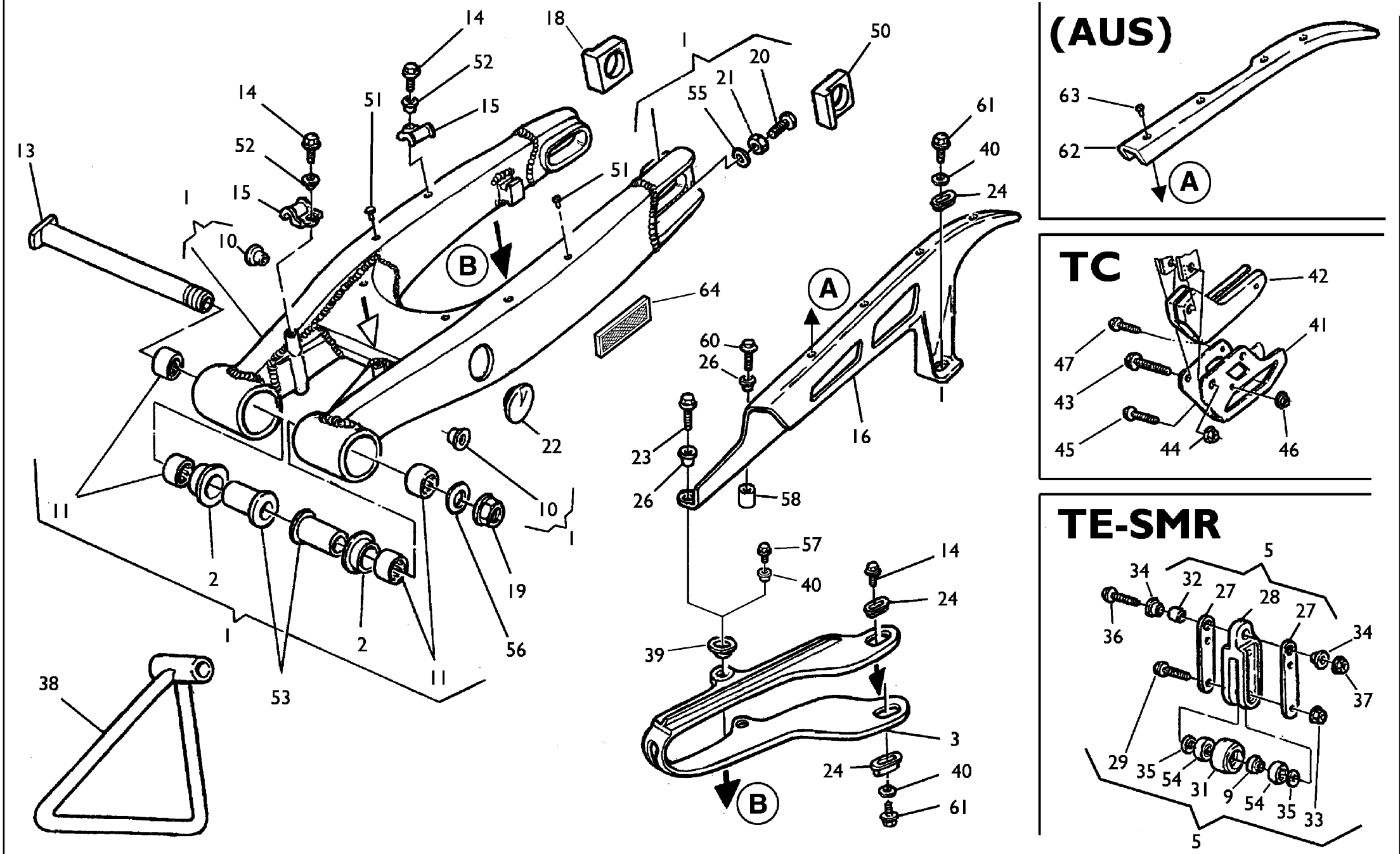 REAR SWING ARM