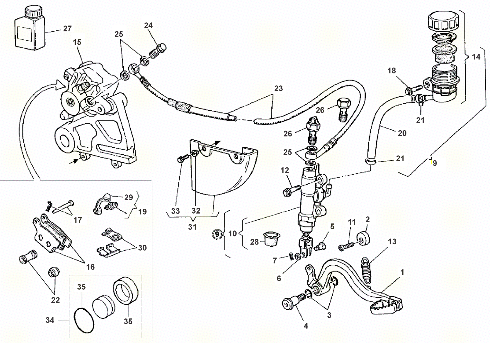 REAR BRAKE SYSTEM