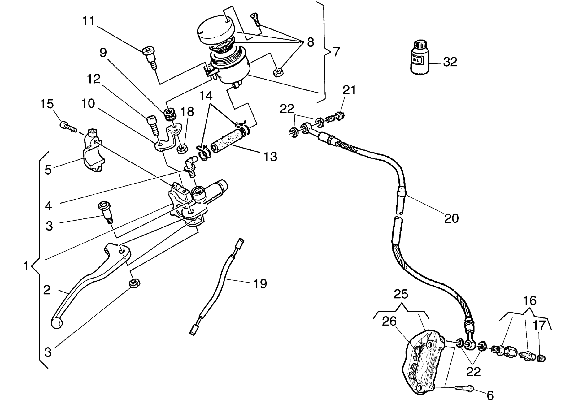 FRONT BRAKE (SMR)