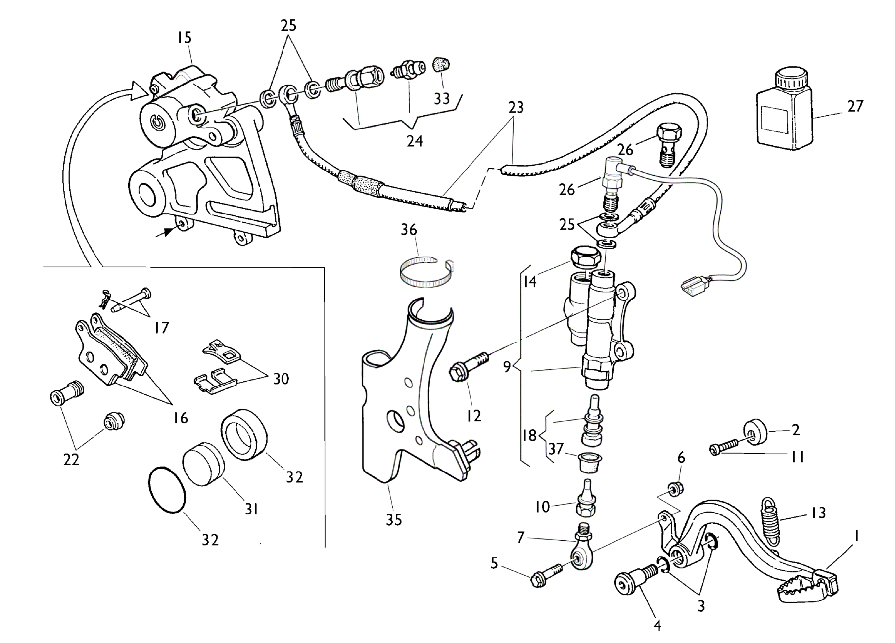 REAR BRAKE SYSTEM