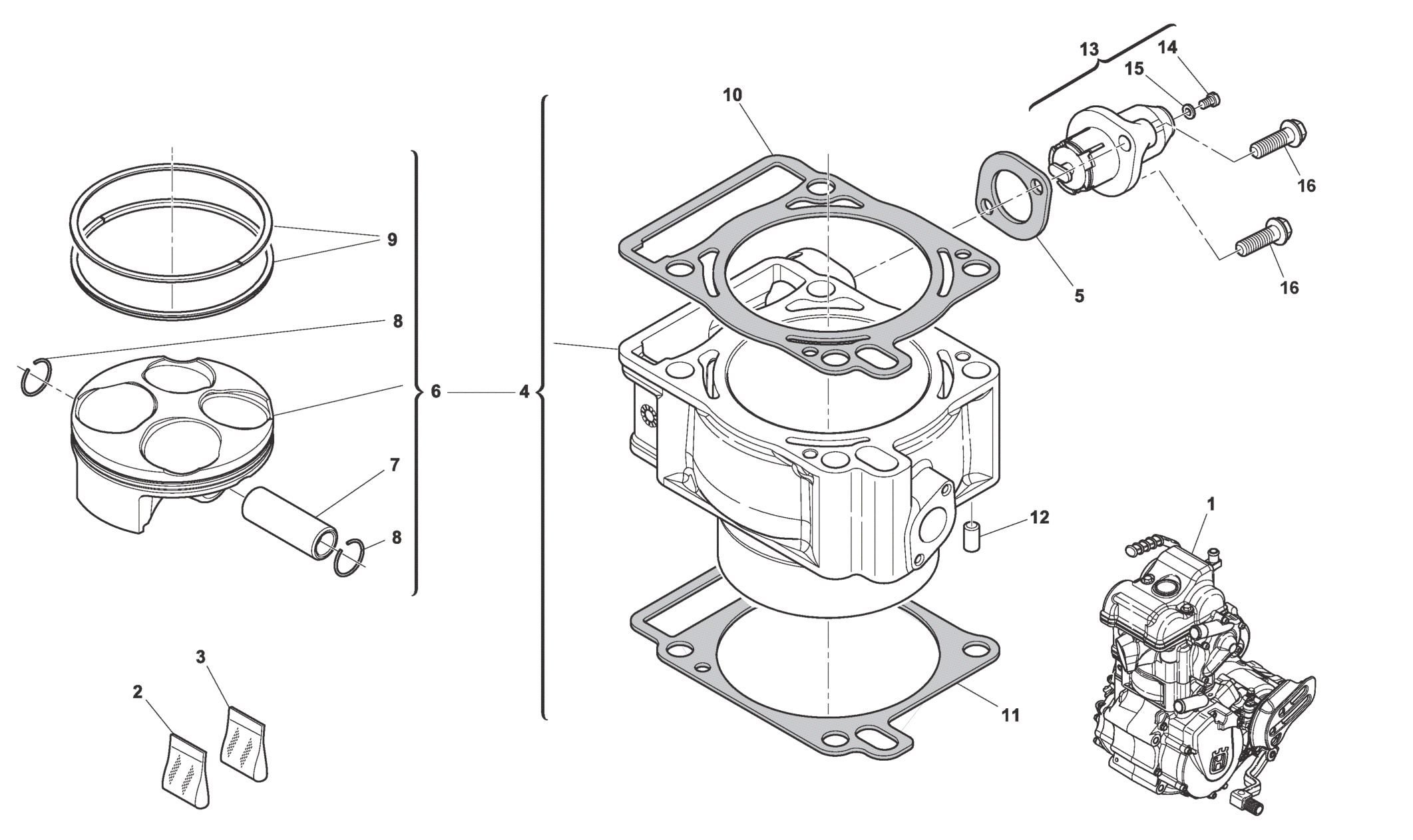 CYLINDER - PISTON