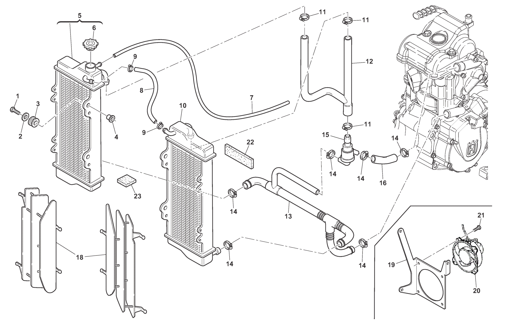 COOLING SYSTEM (TE-TXC)