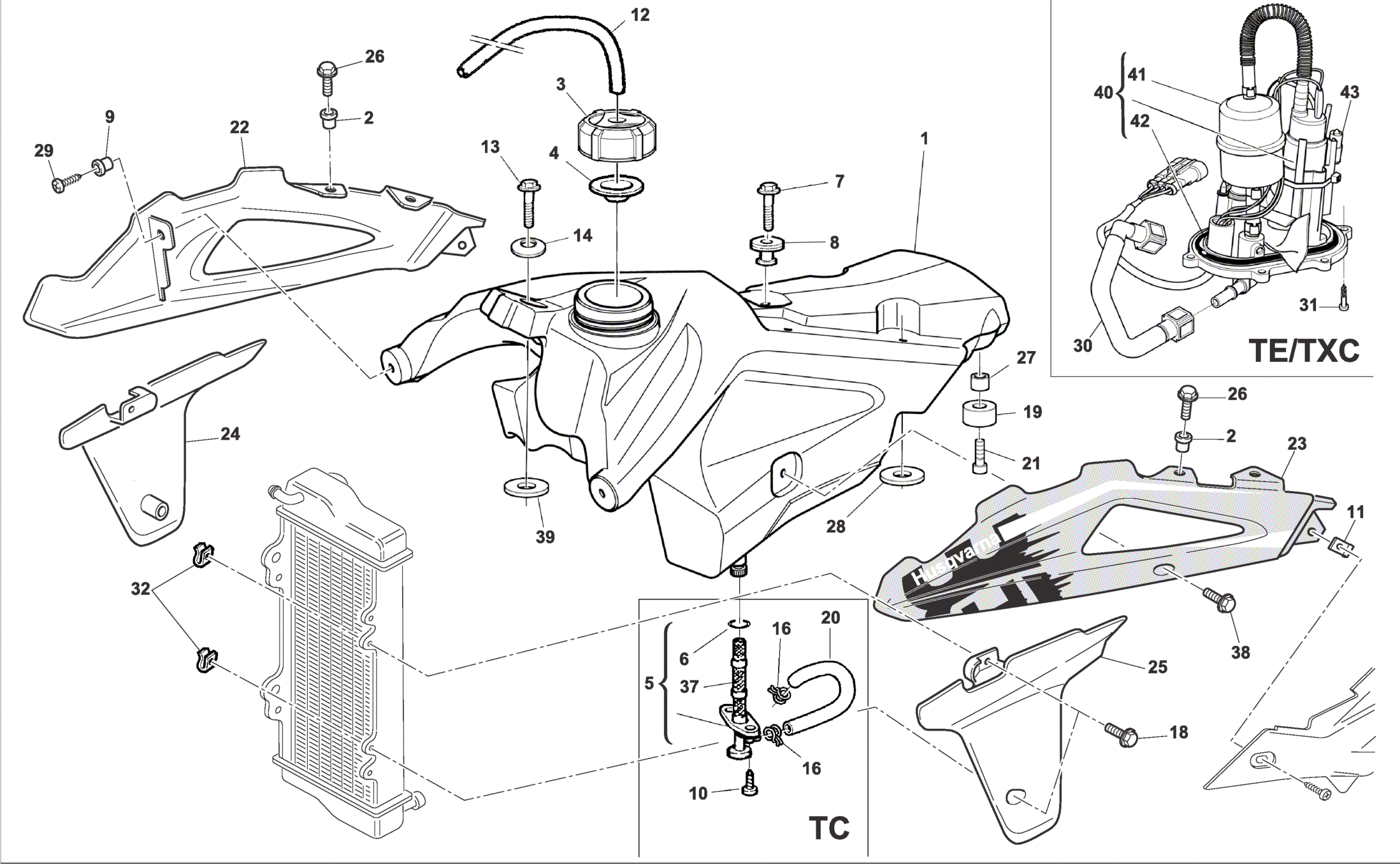 FUEL TANK - BODY