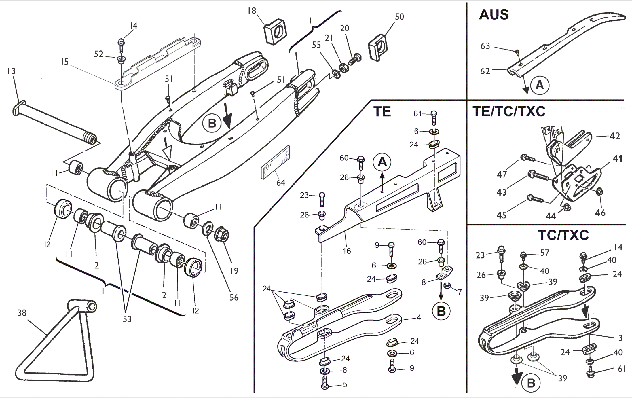 REAR SWING ARM