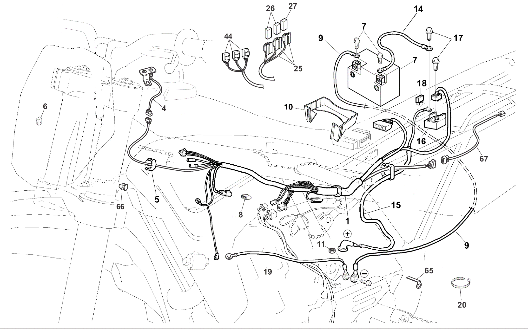 WIRING HARNESS (TC)