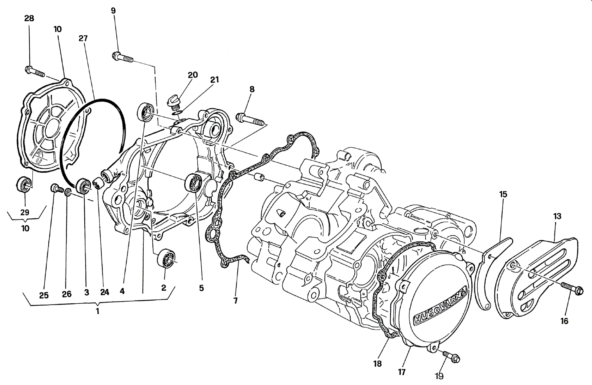 CRANKCASE COVERS