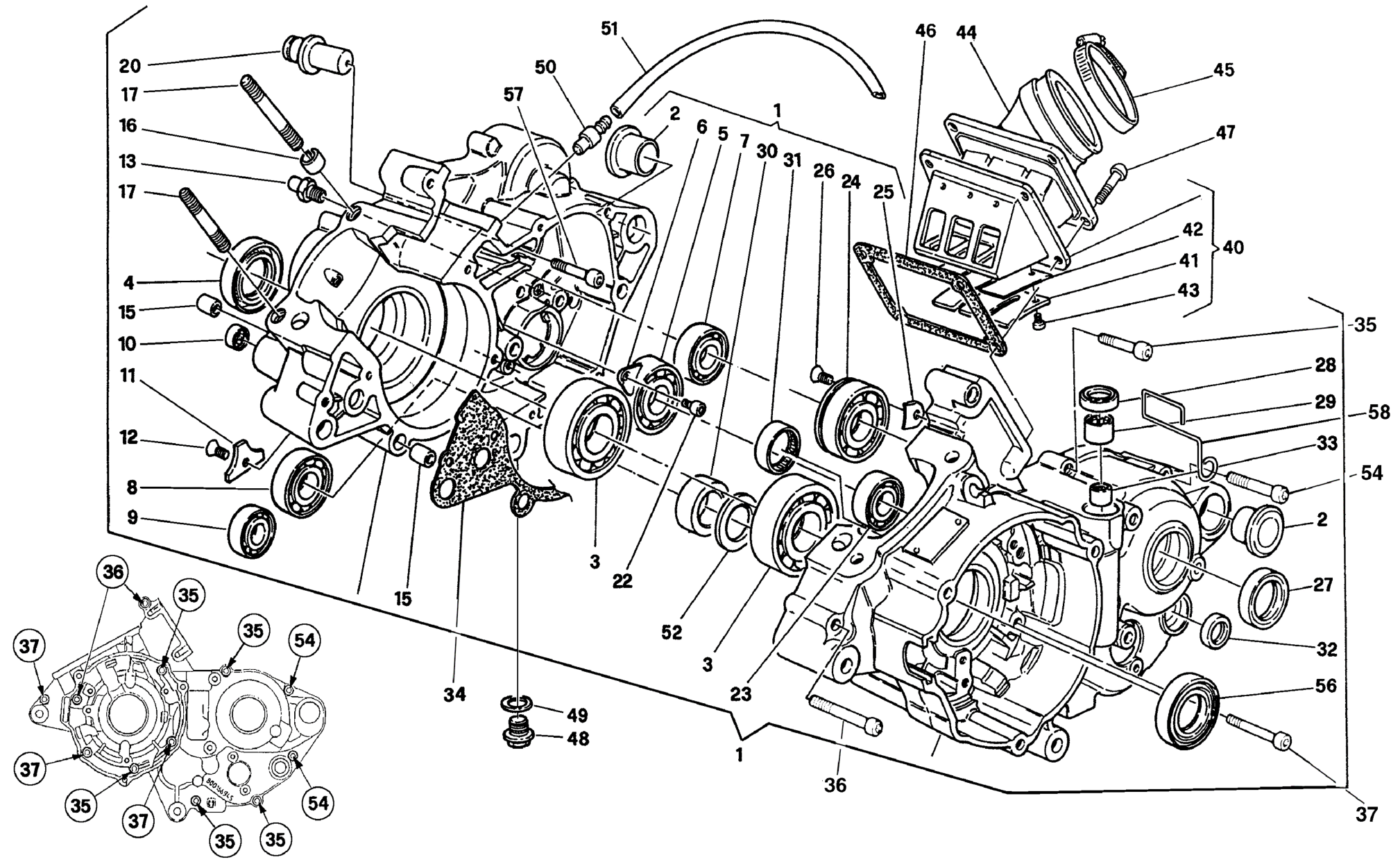 CRANKCASE CARTER