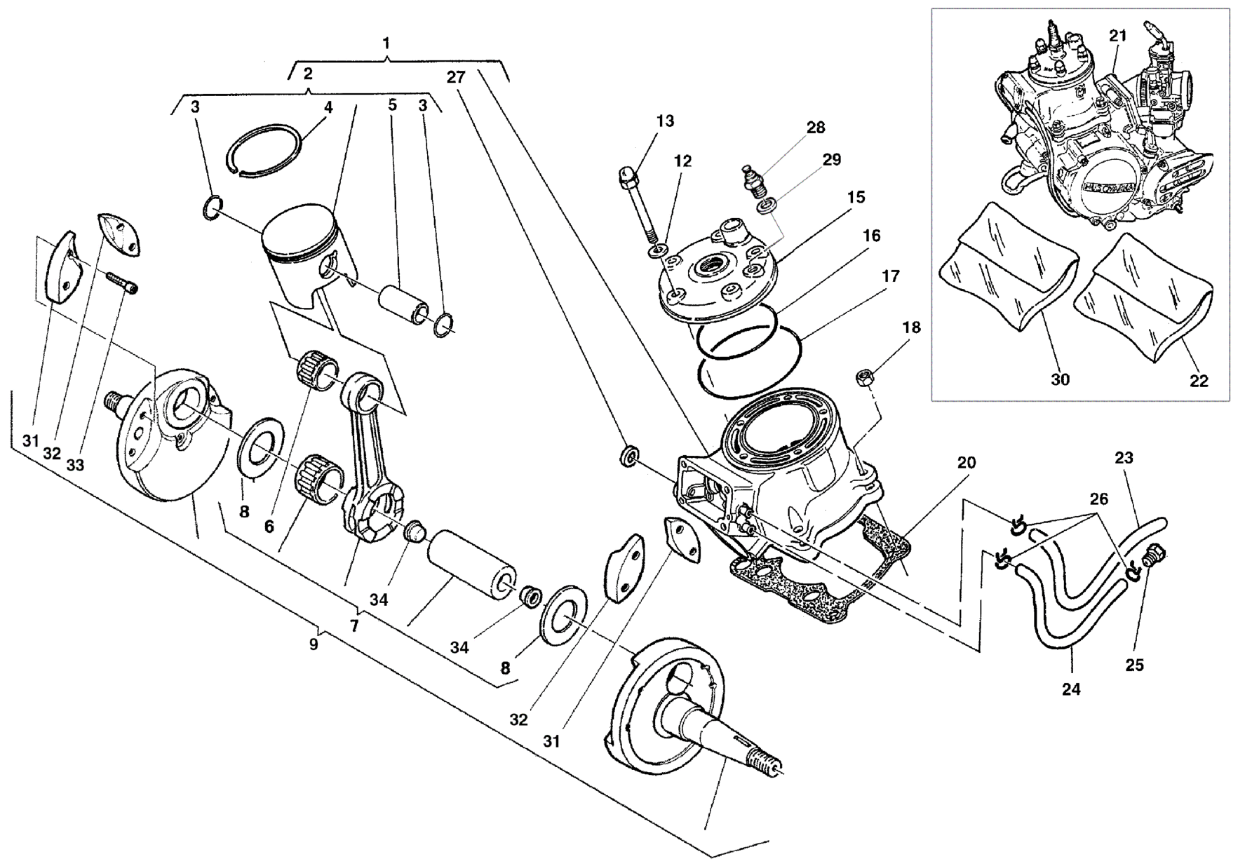 CRANKSHAFT - CYLINDER