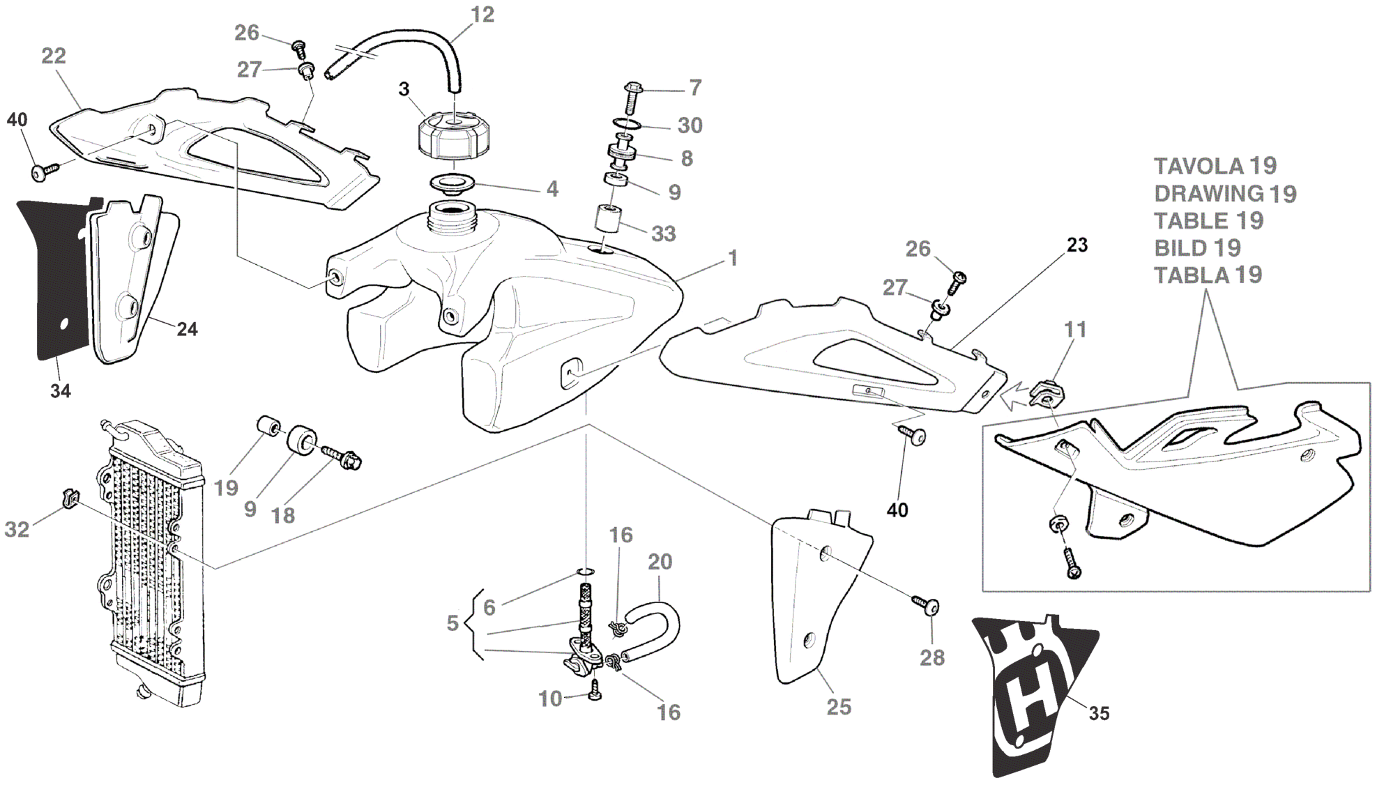 FUEL TANK - BODY