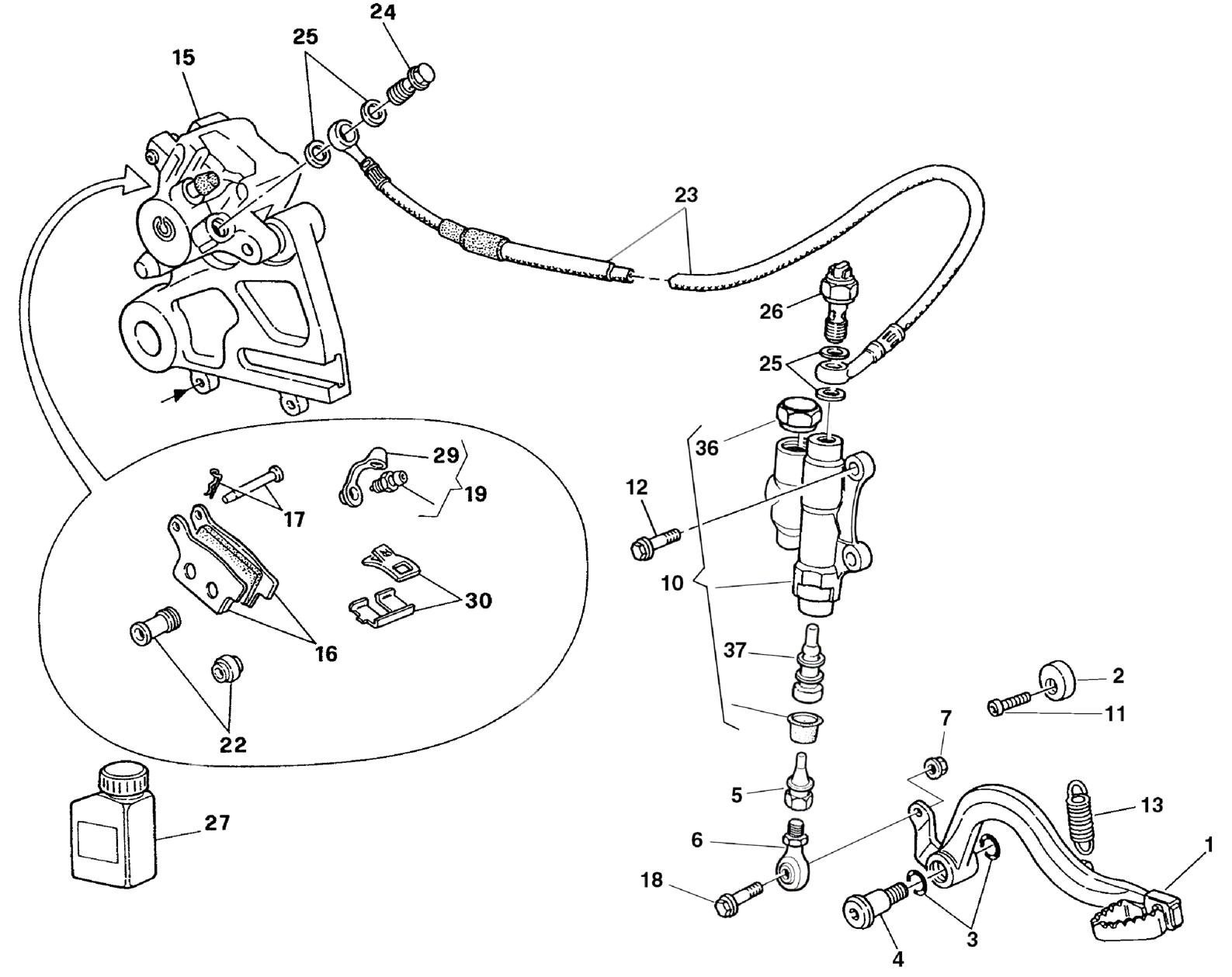 REAR BRAKE SYSTEM