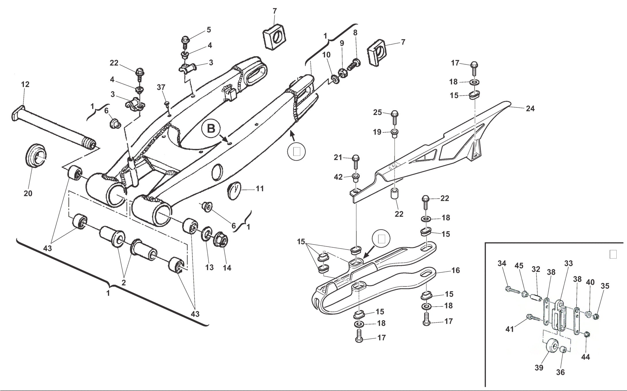 REAR SWING ARM