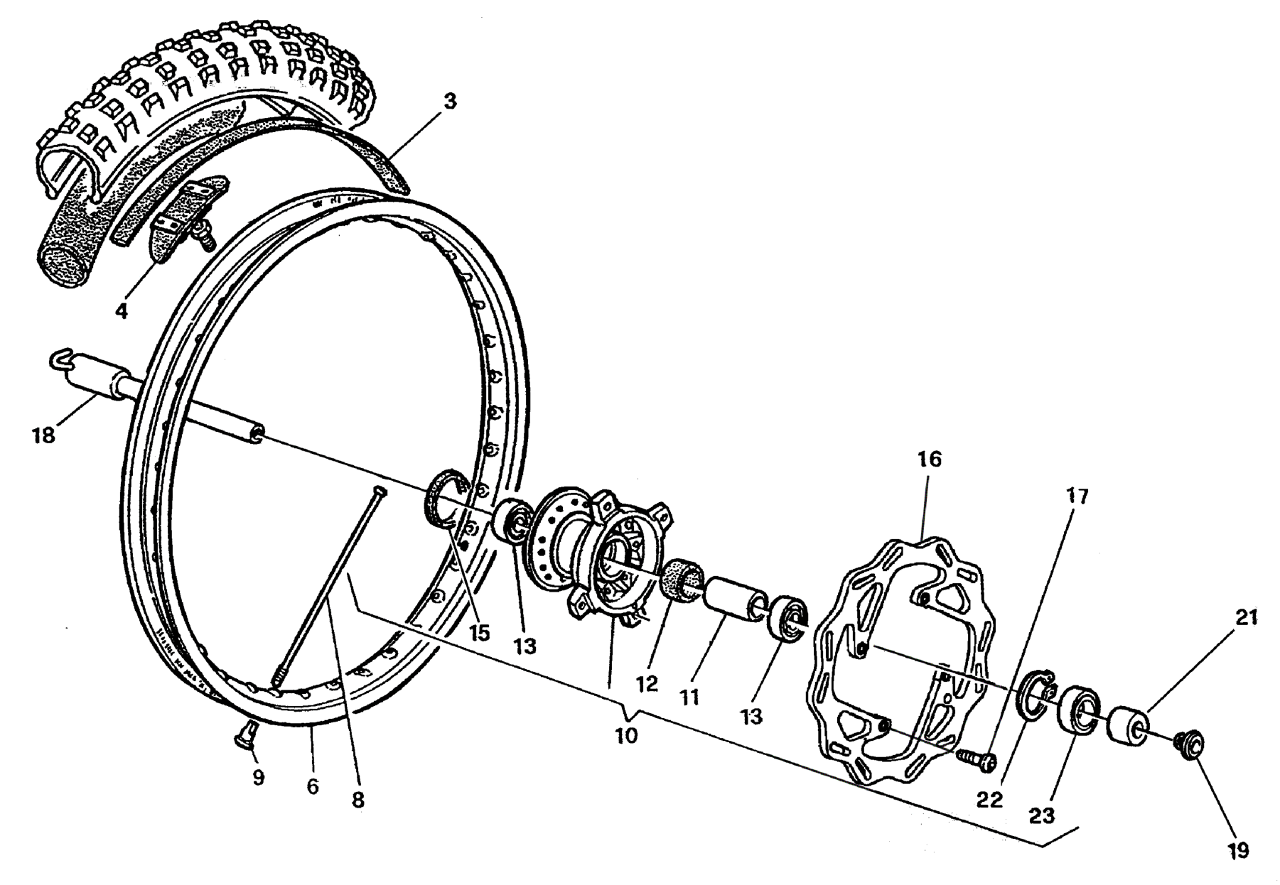 FRONT WHEEL