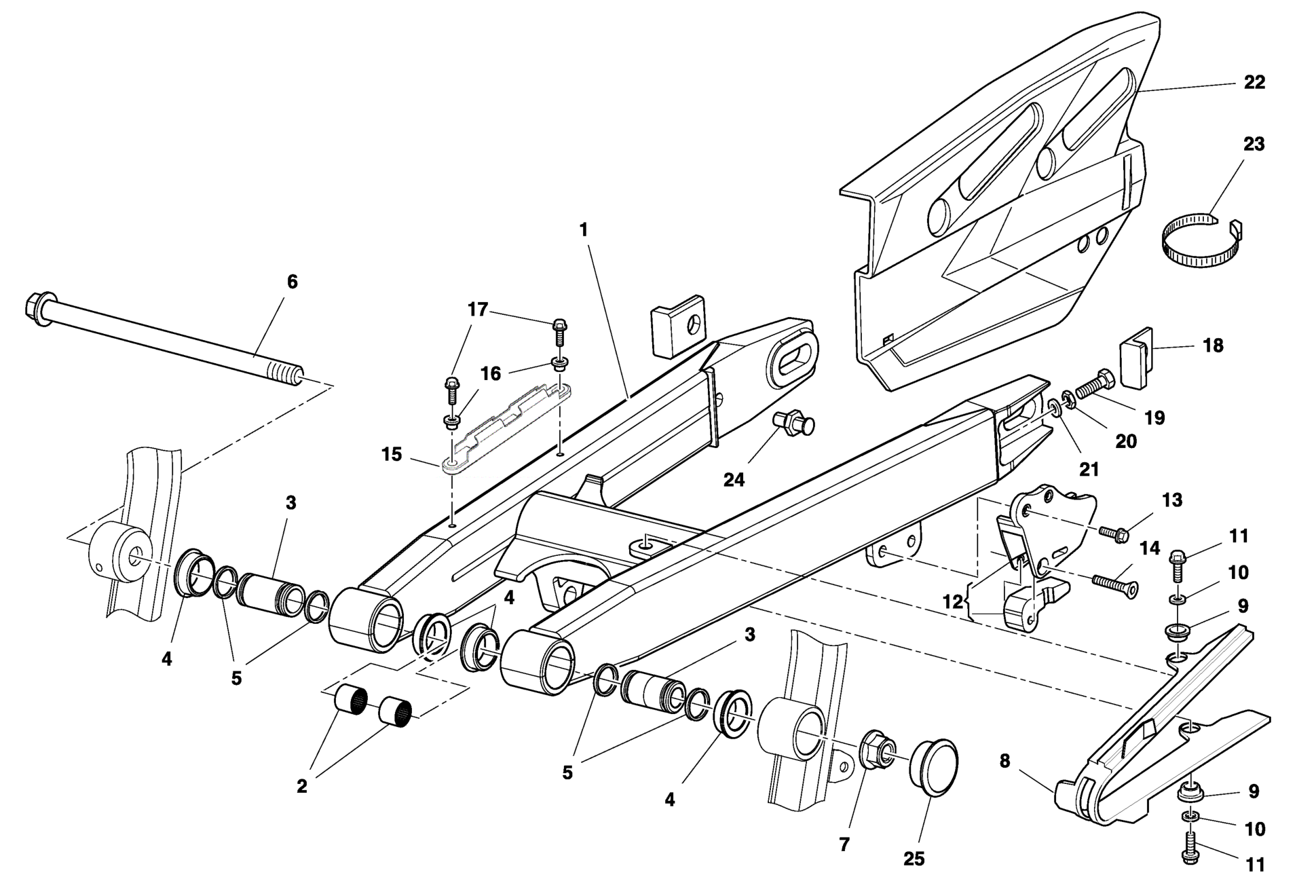 REAR SWING ARM