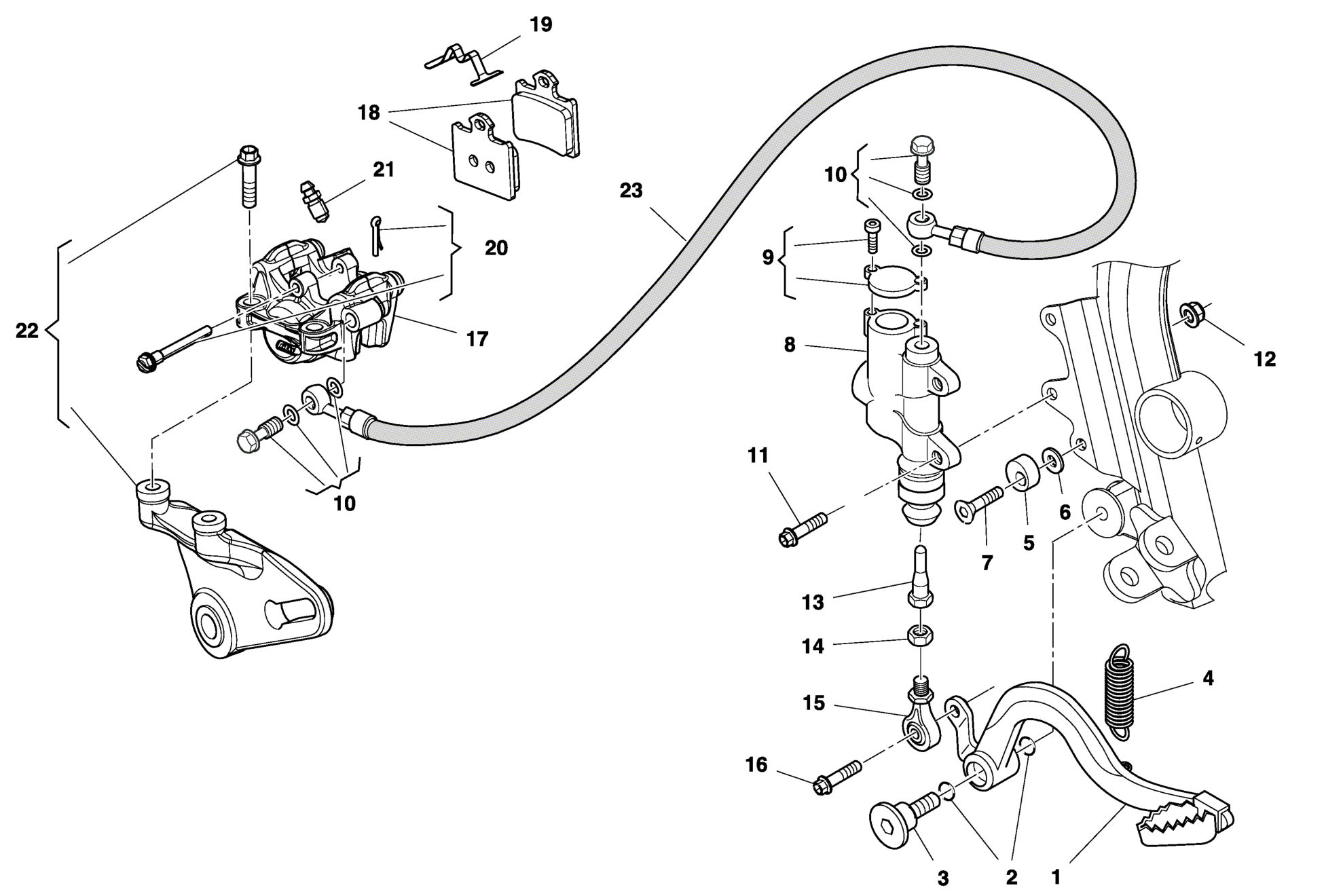 REAR BRAKE SYSTEM