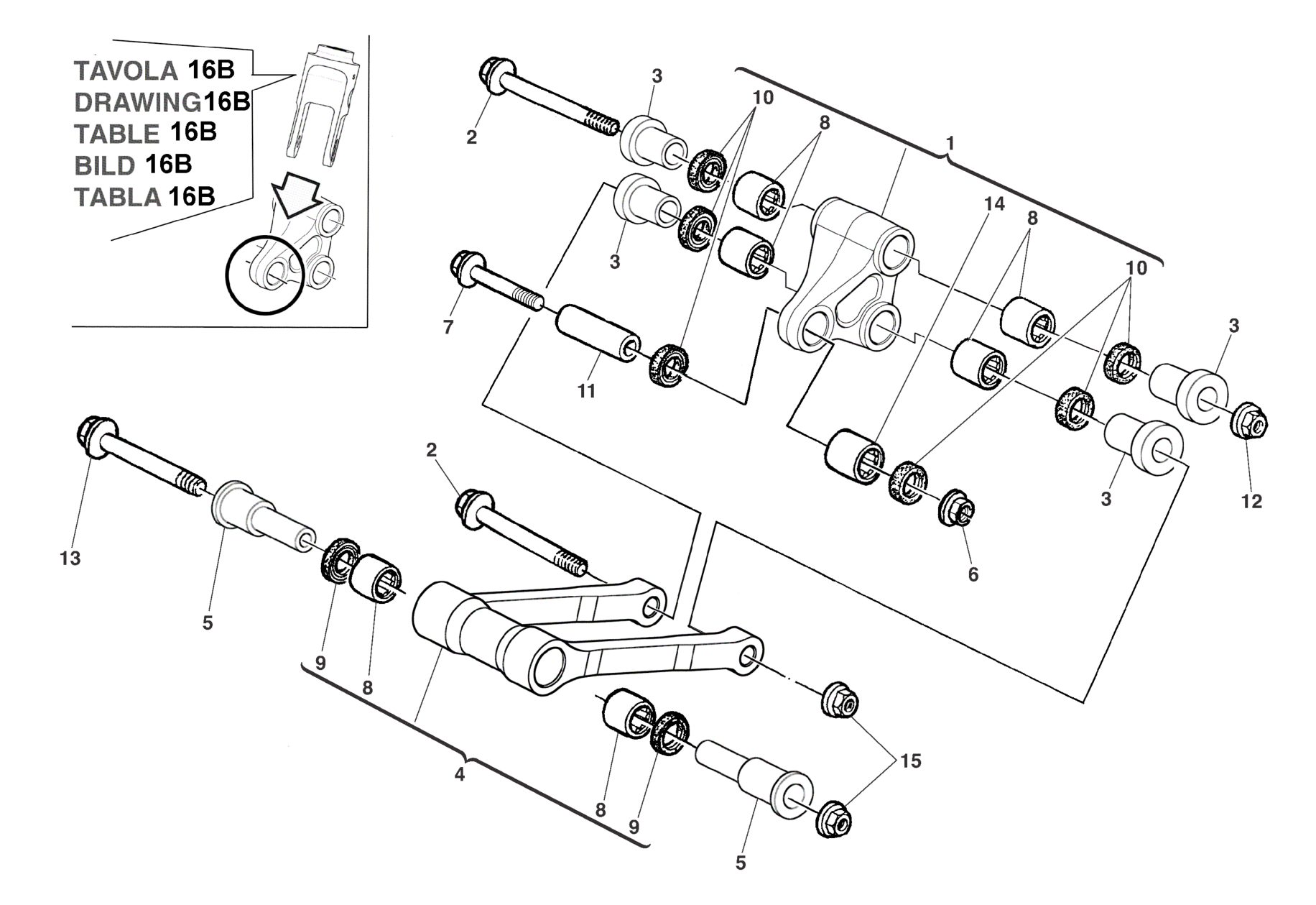 LINKAGE SUSPENSION