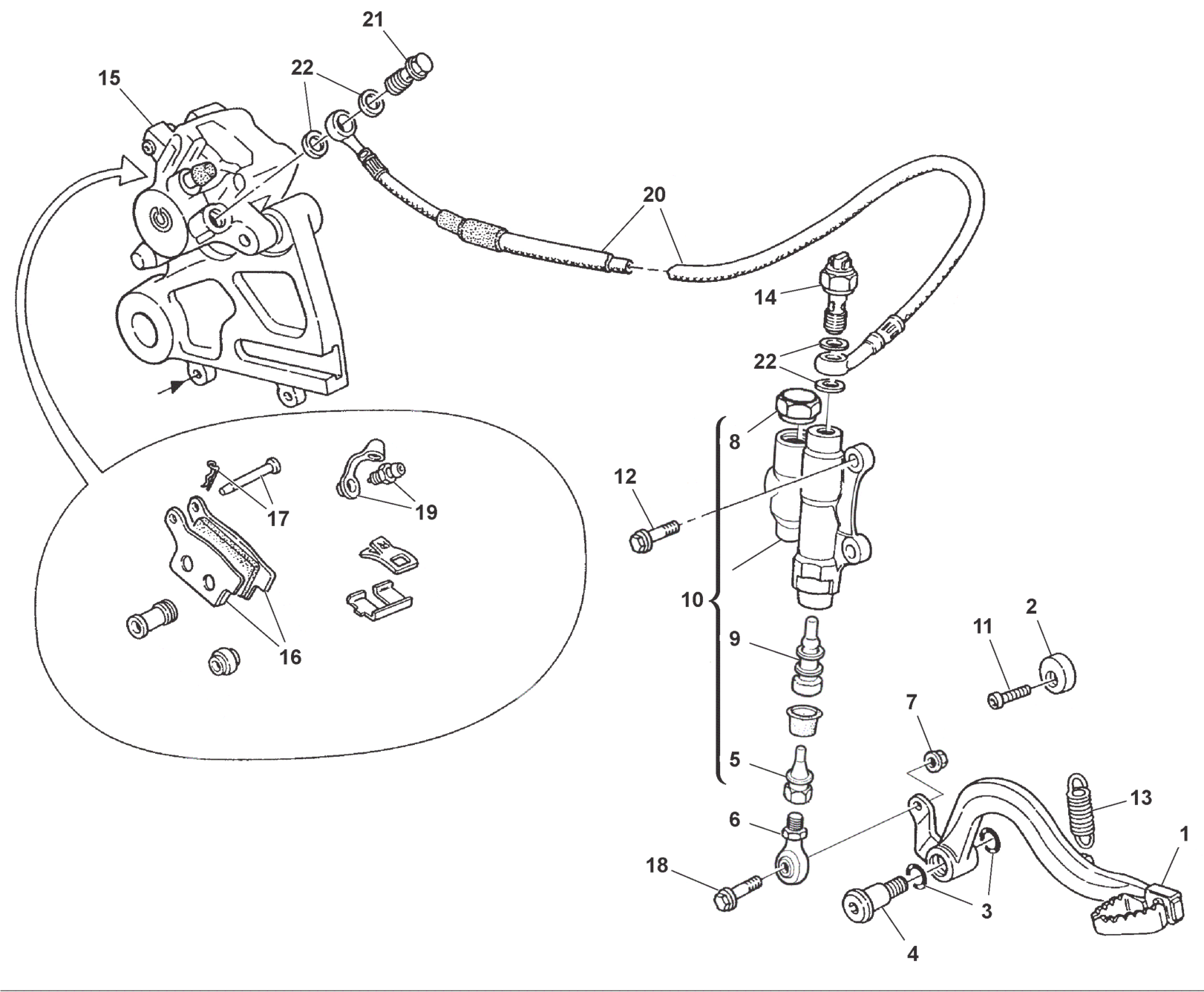 REAR BRAKE SYSTEM