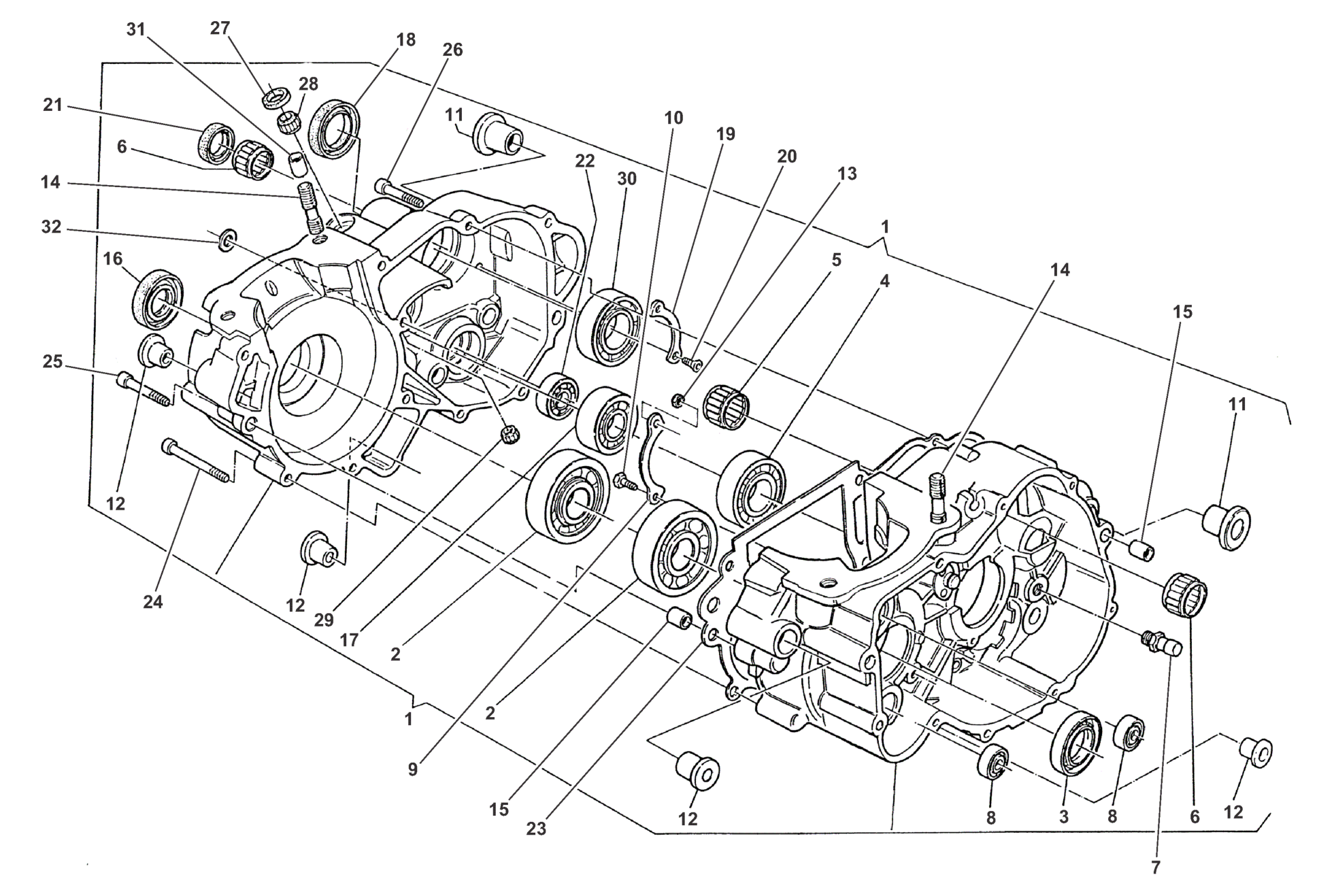 CRANKCASE CARTER