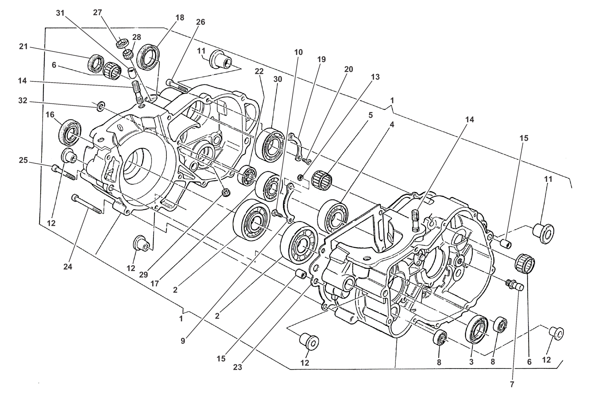 CRANKCASE CARTER