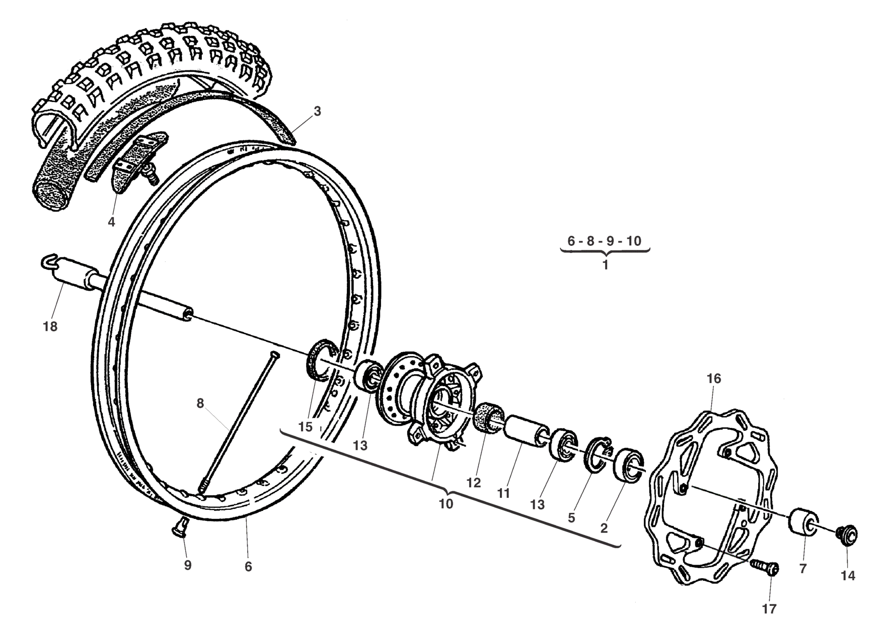 FRONT WHEEL