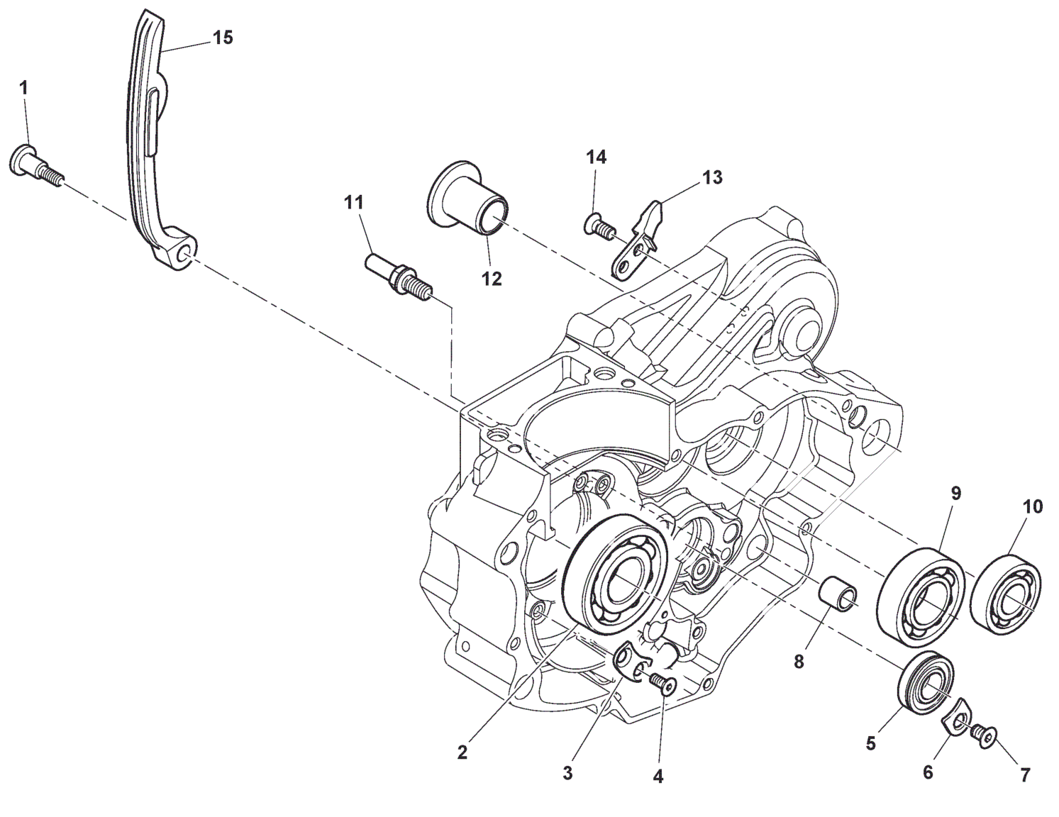 CRANKCASE CARTER R.H.