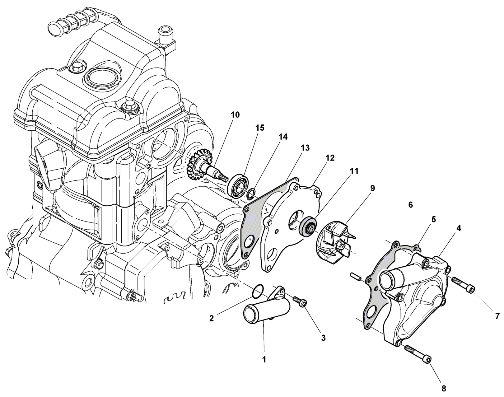 WATER PUMP (TE-TXC)