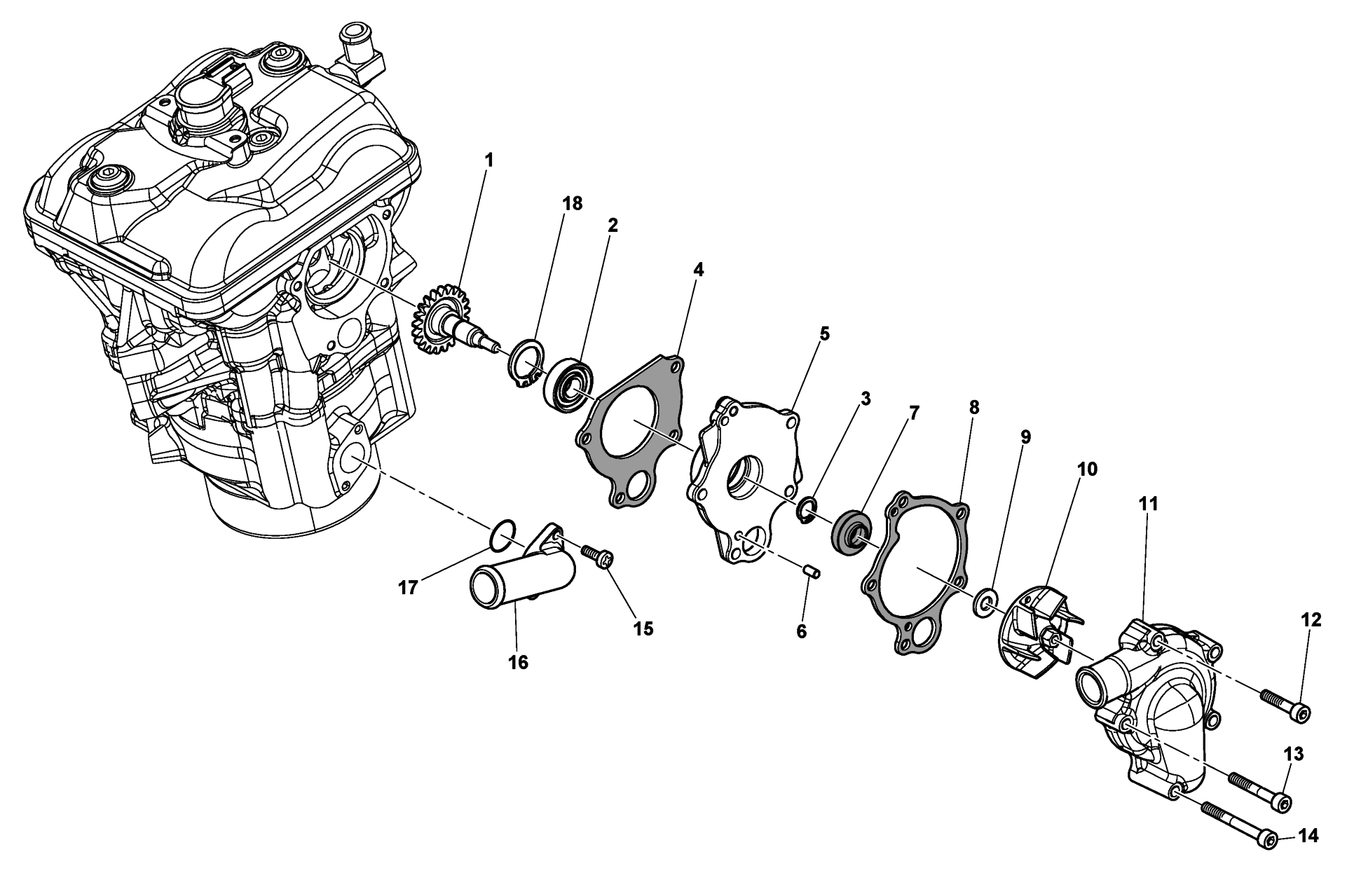 WATER PUMP (TC)