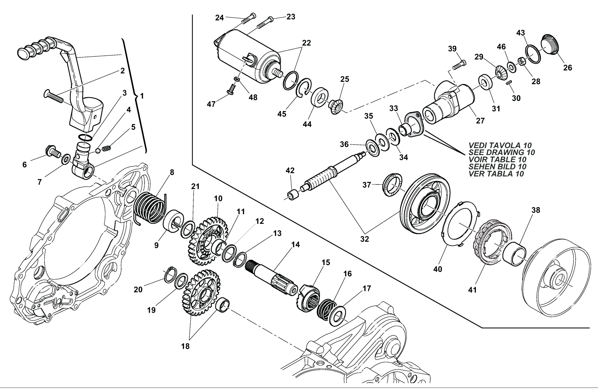 STARTING SYSTEM (TE-TXC)