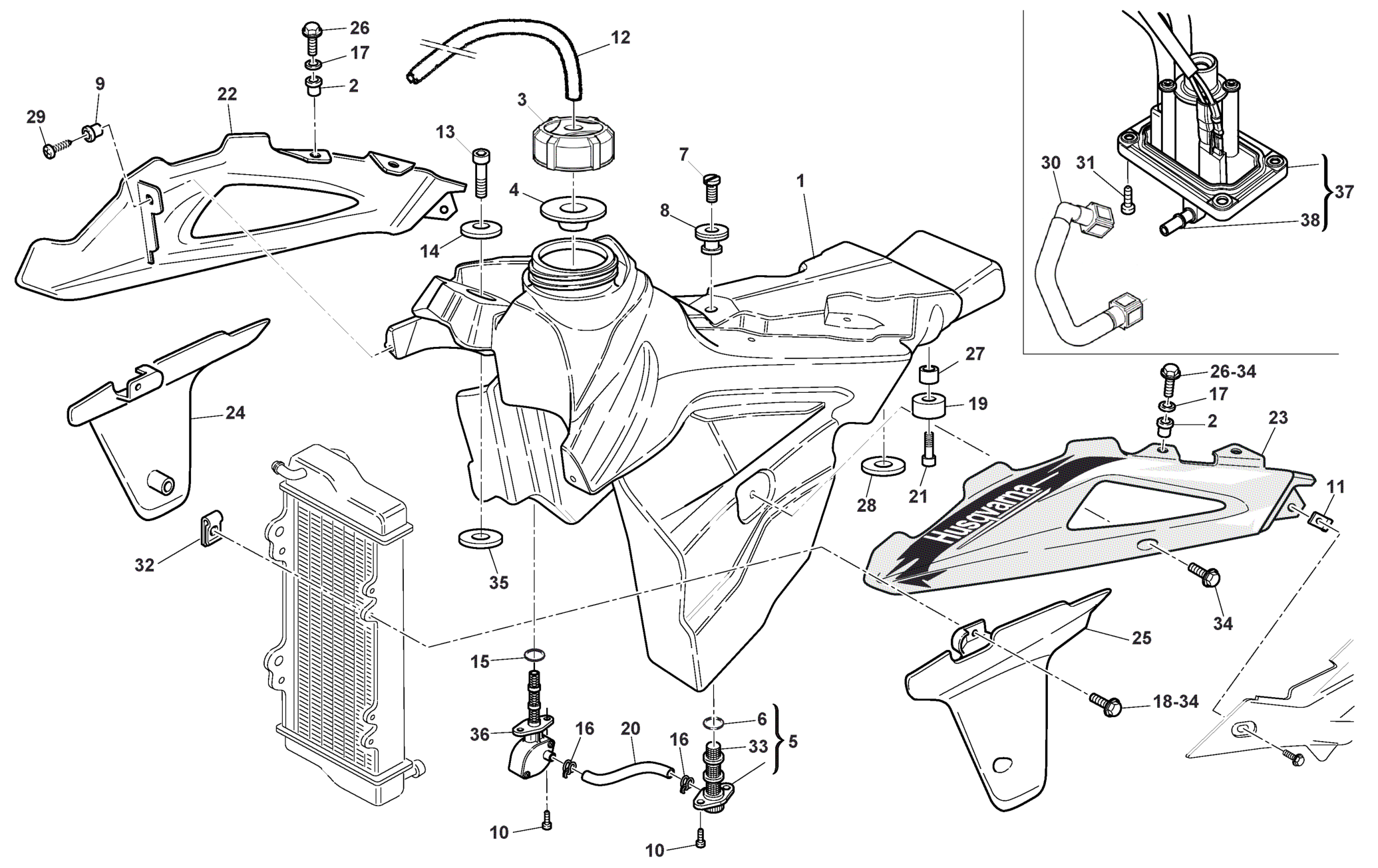 FUEL TANK (TE-TXC)