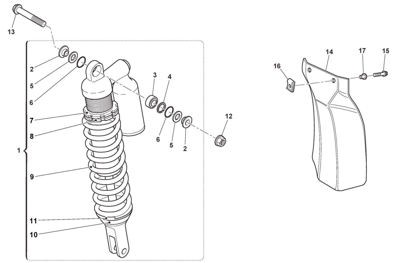 REAR SUSPENSION (TE)