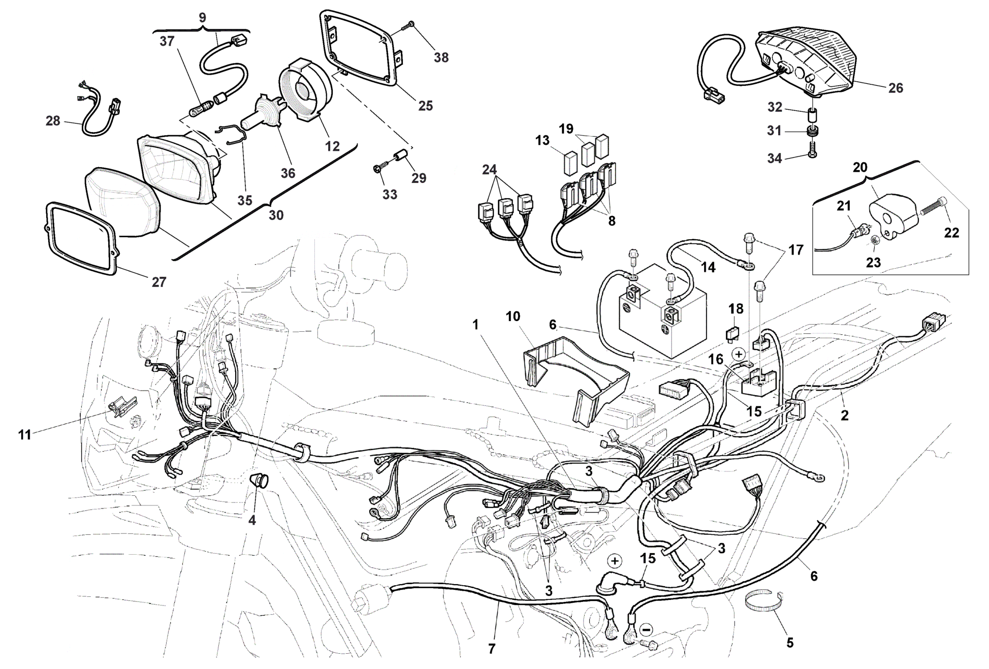 WIRING HARNESS (TE)