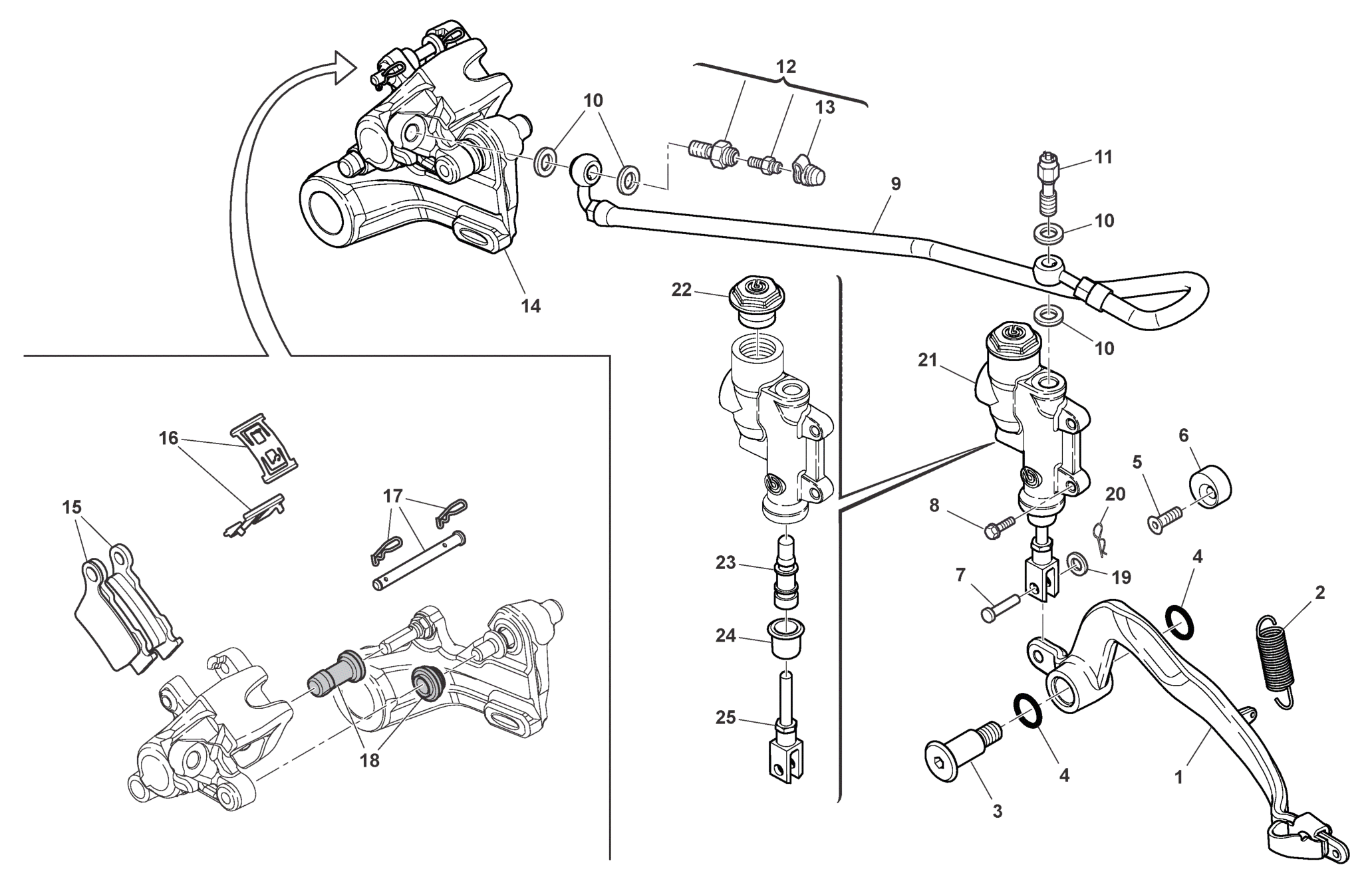 REAR BRAKE SYSTEM