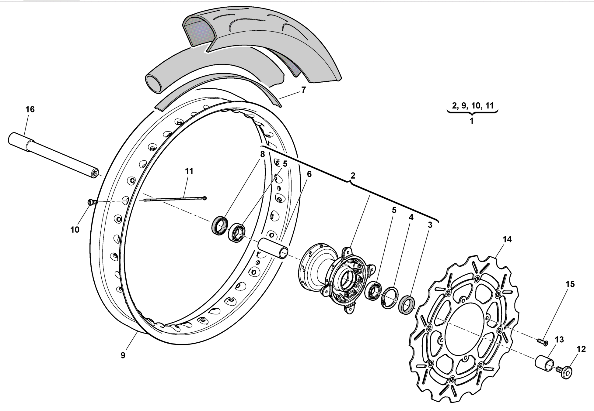 FRONT WHEEL