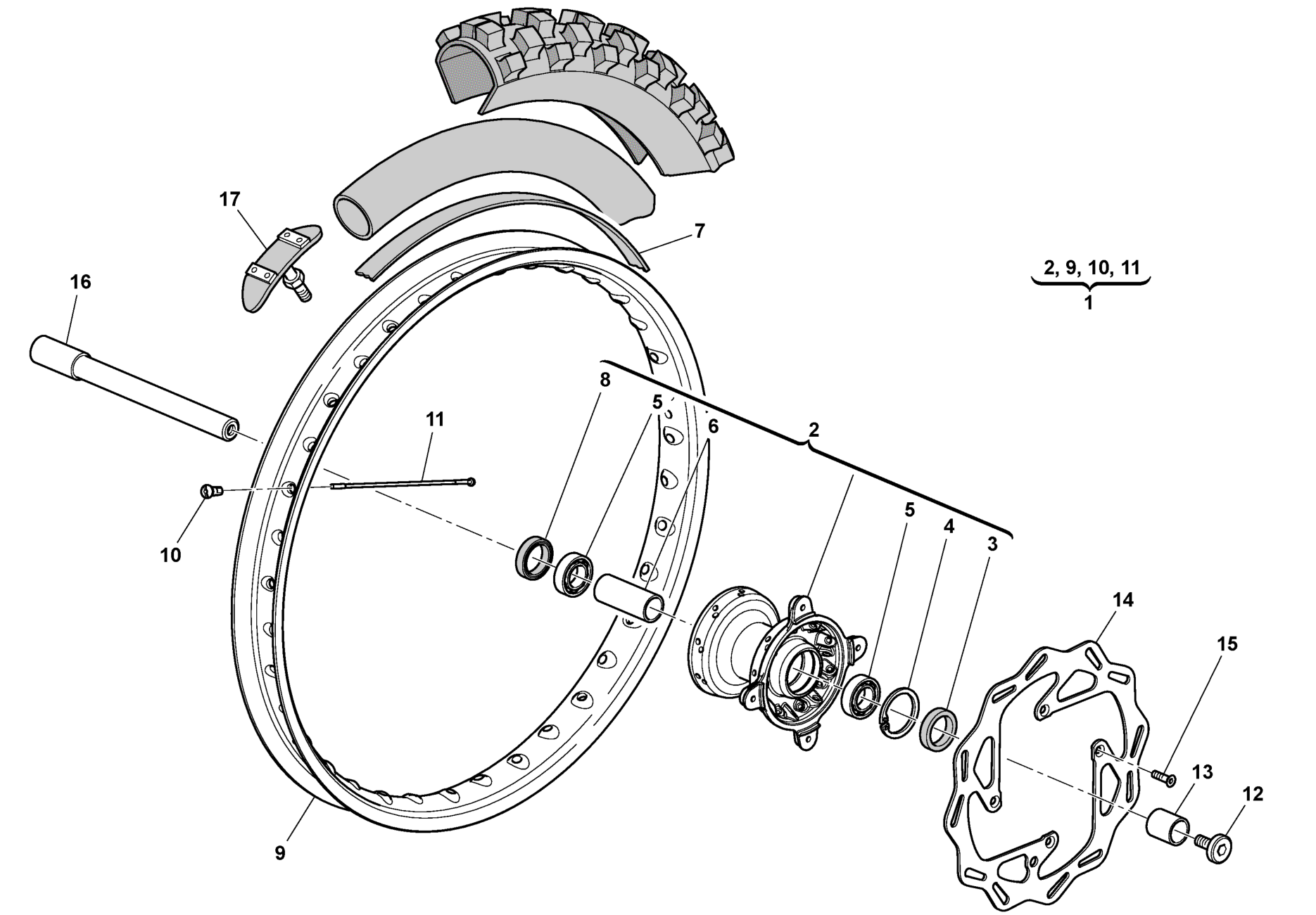 FRONT WHEEL