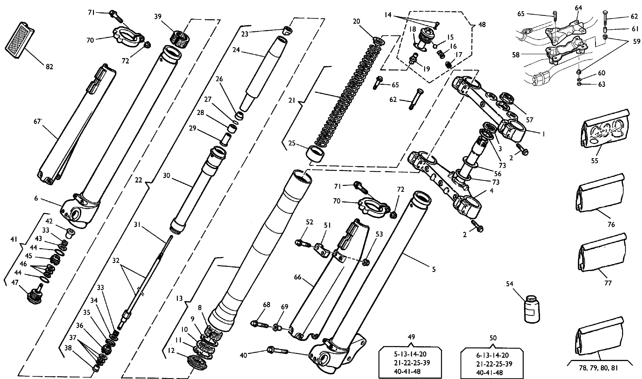 FRONT FORK ASSEMBLY 