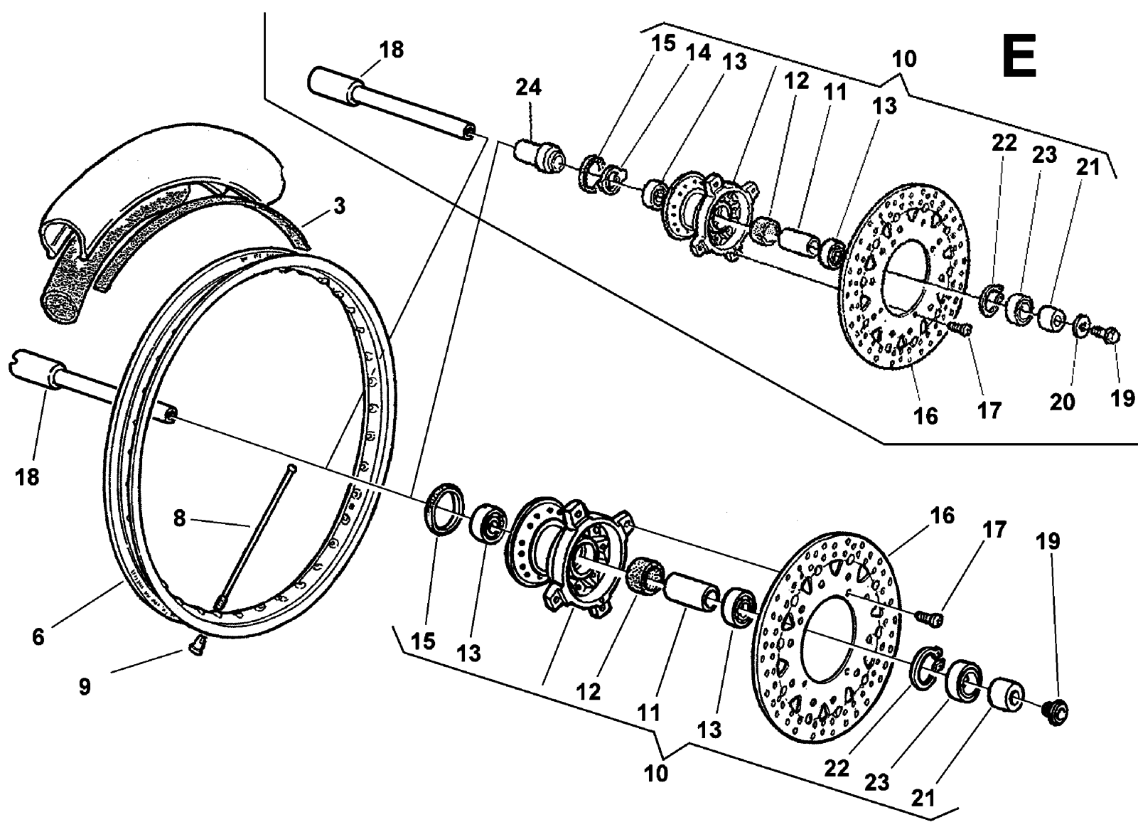 FRONT WHEEL (SMR)