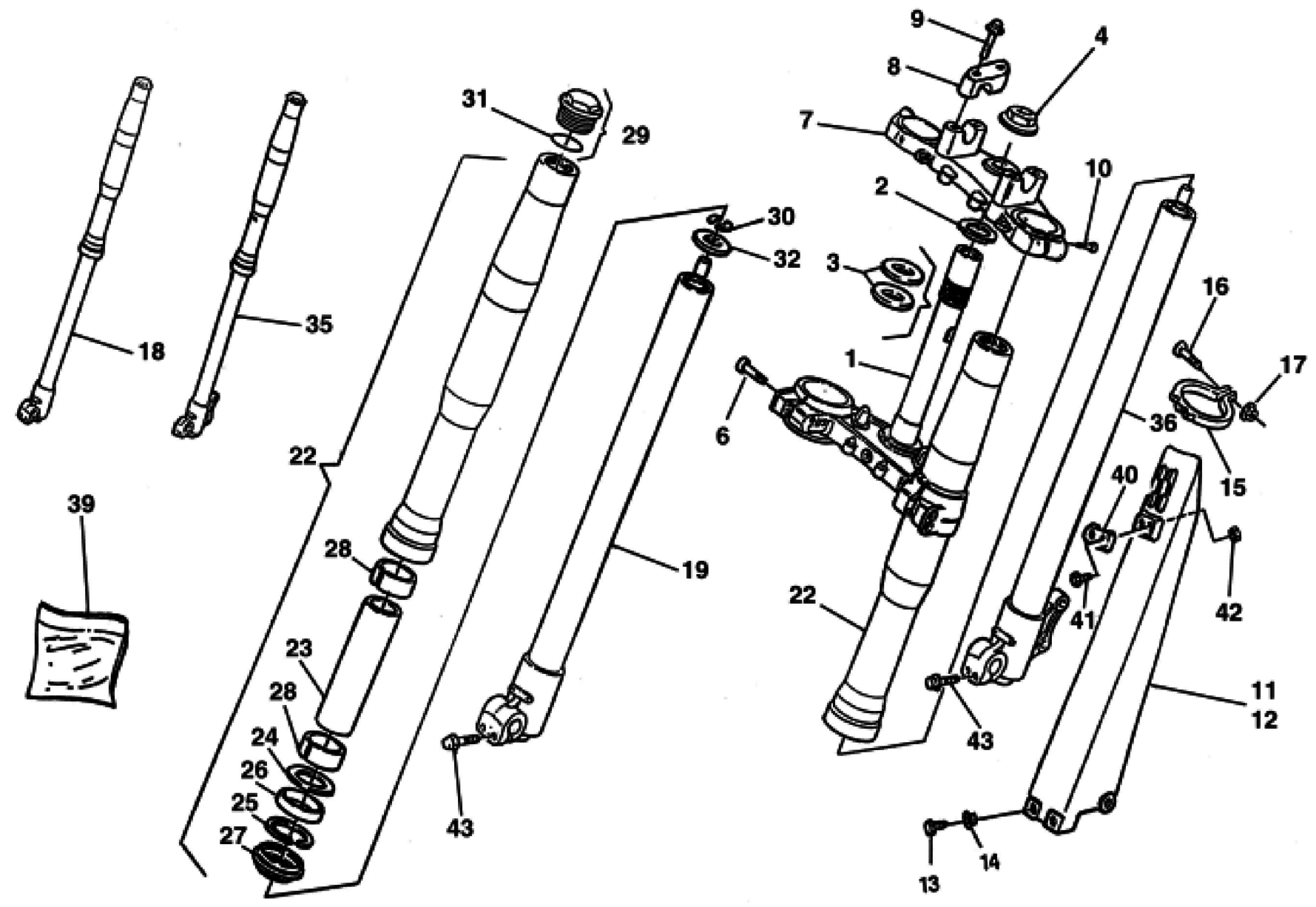 FRONT FORK ASSEMBLY